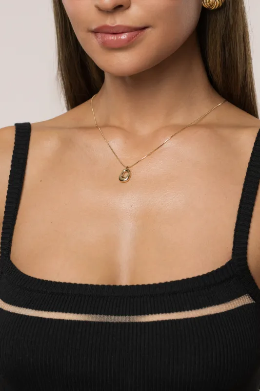 Gold Hypnosis Pendant Necklace sold by JLUXLABEL