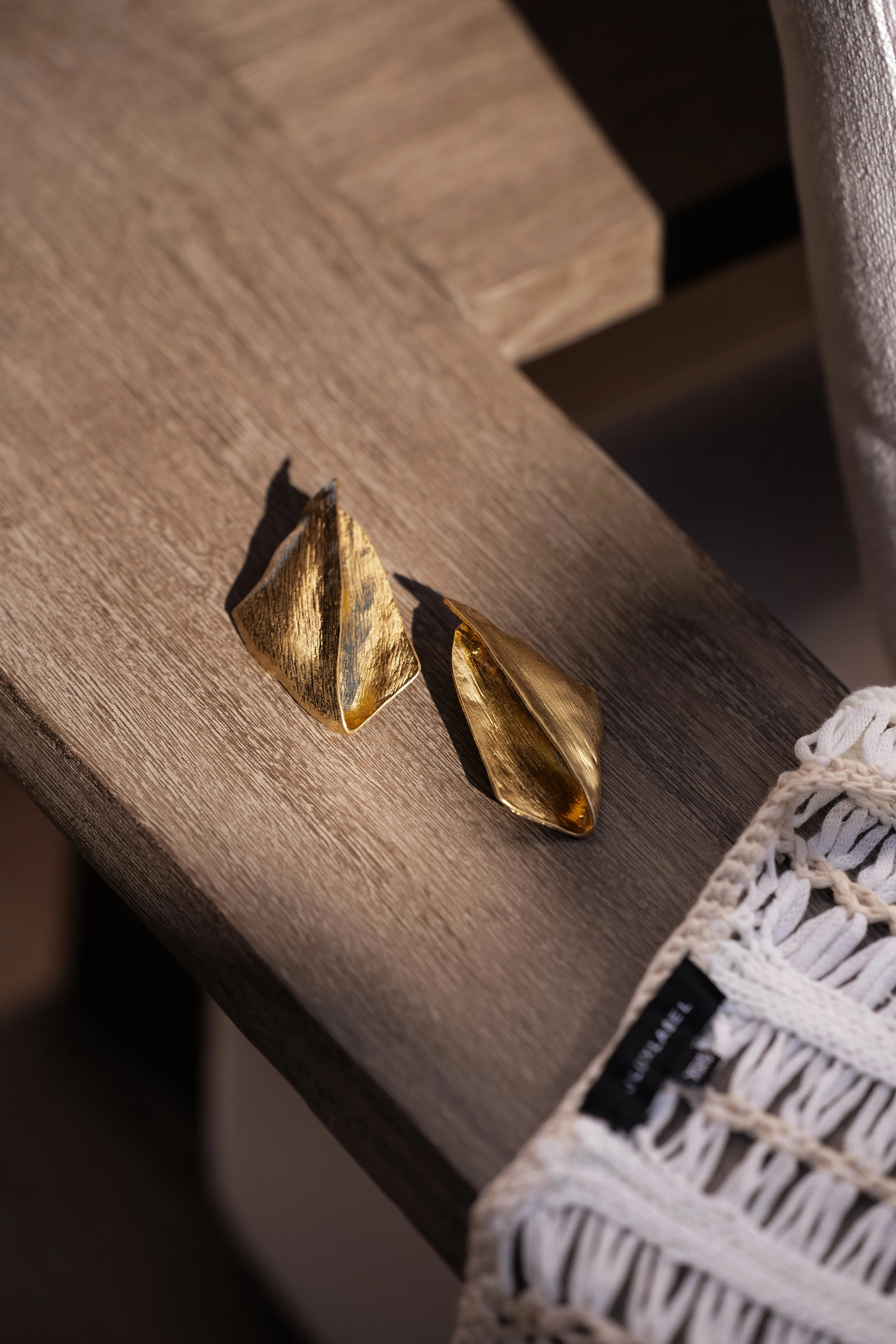 Gold Lumi Earrings sold by JLUXLABEL product image thumbnail 2