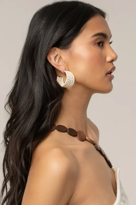 Ivory At Sea Earrings sold by JLUXLABEL