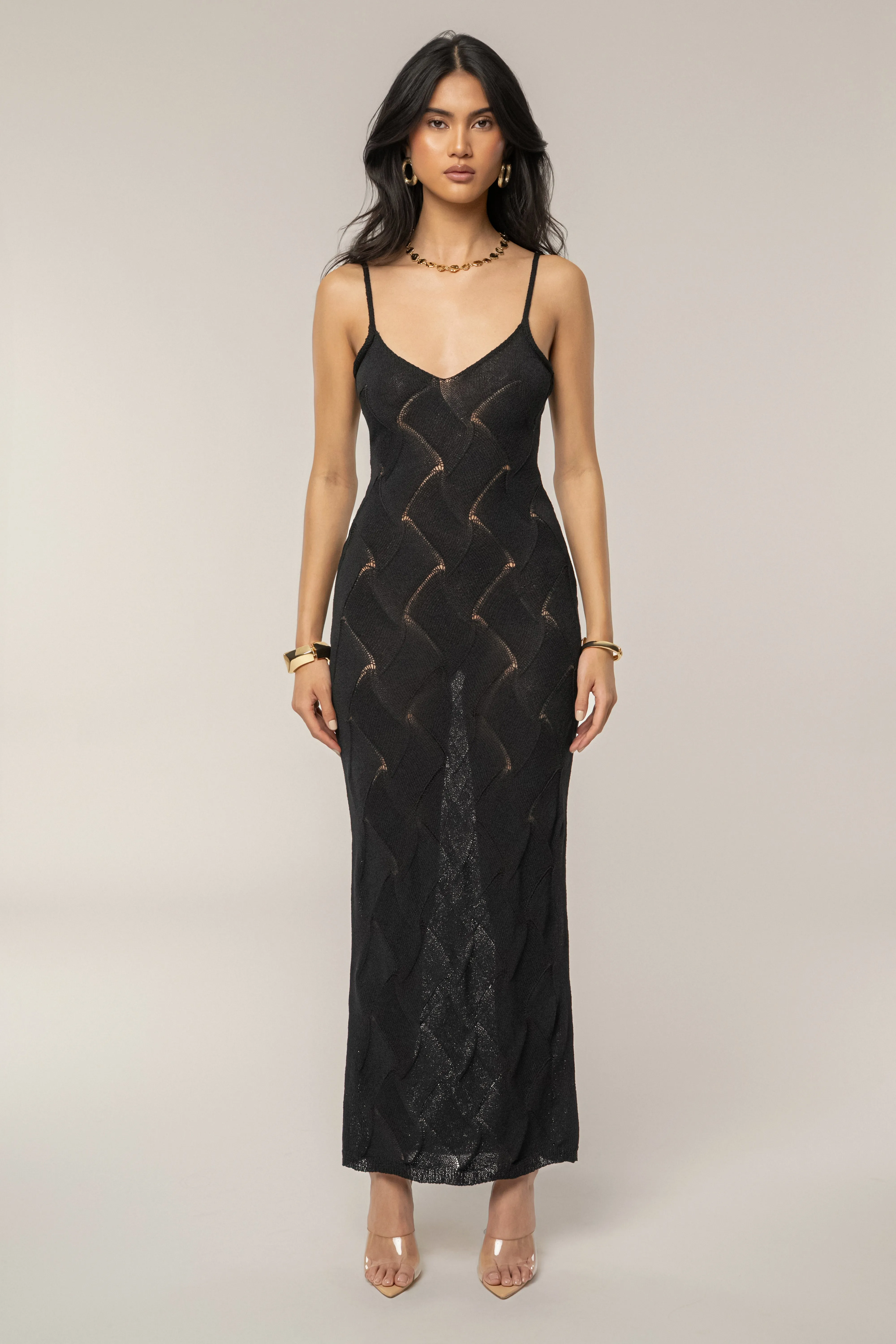 Black Betiana Maxi Dress sold by JLUXLABEL