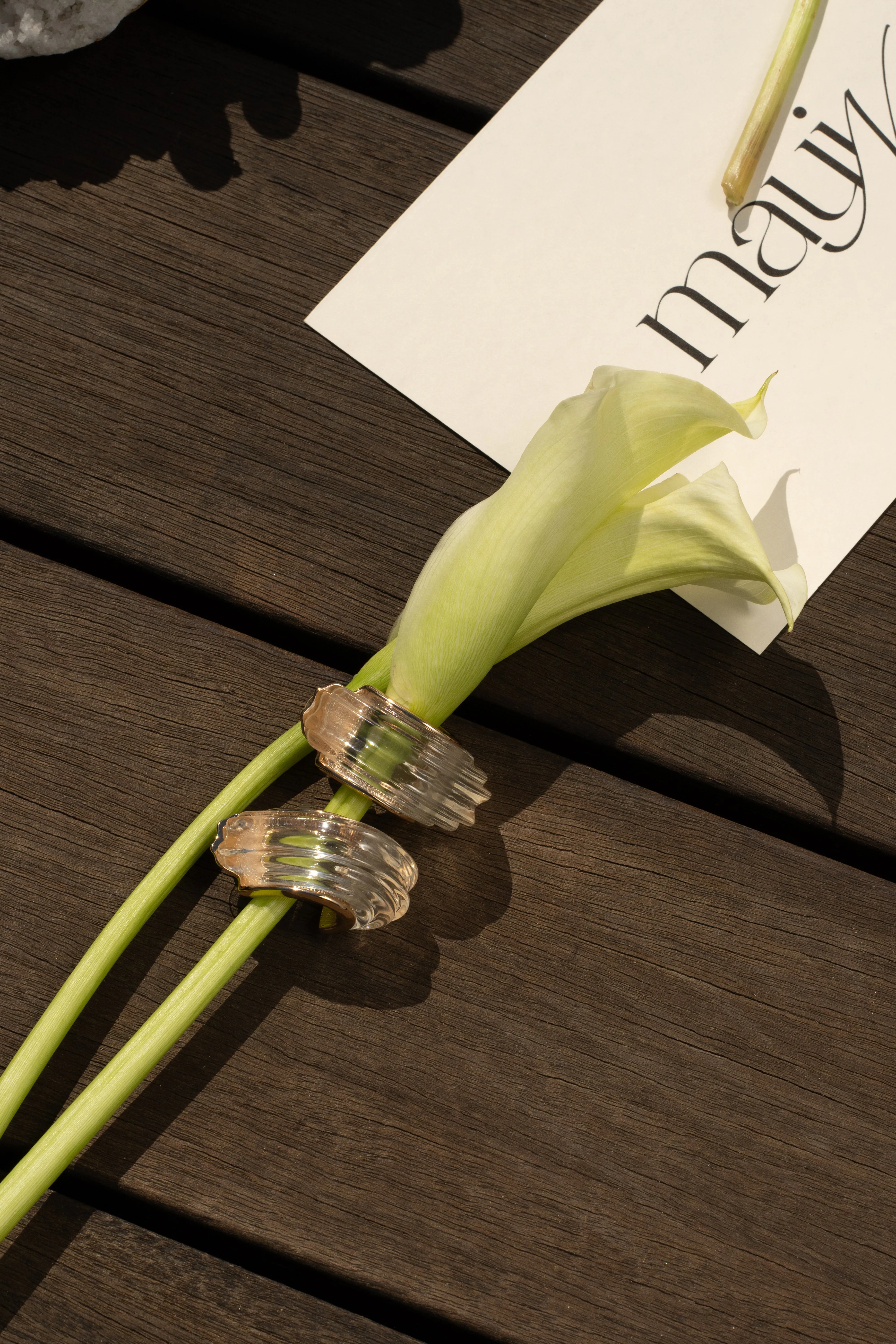 Clear Reflection Earrings sold by JLUXLABEL product image thumbnail 2