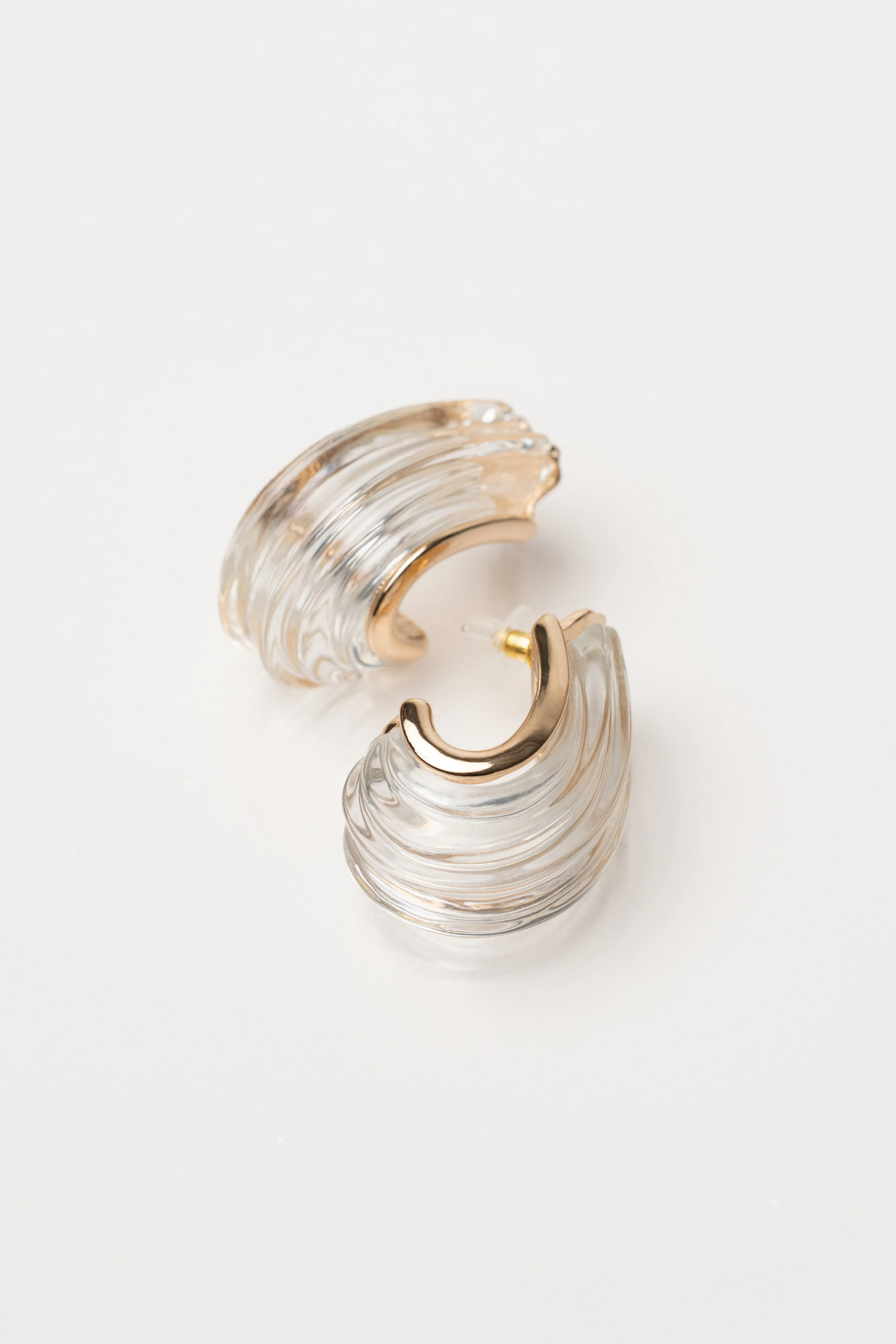 Clear Reflection Earrings sold by JLUXLABEL product image thumbnail 3