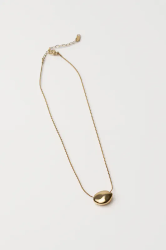 Gold Hana Pendant Necklace sold by JLUXLABEL