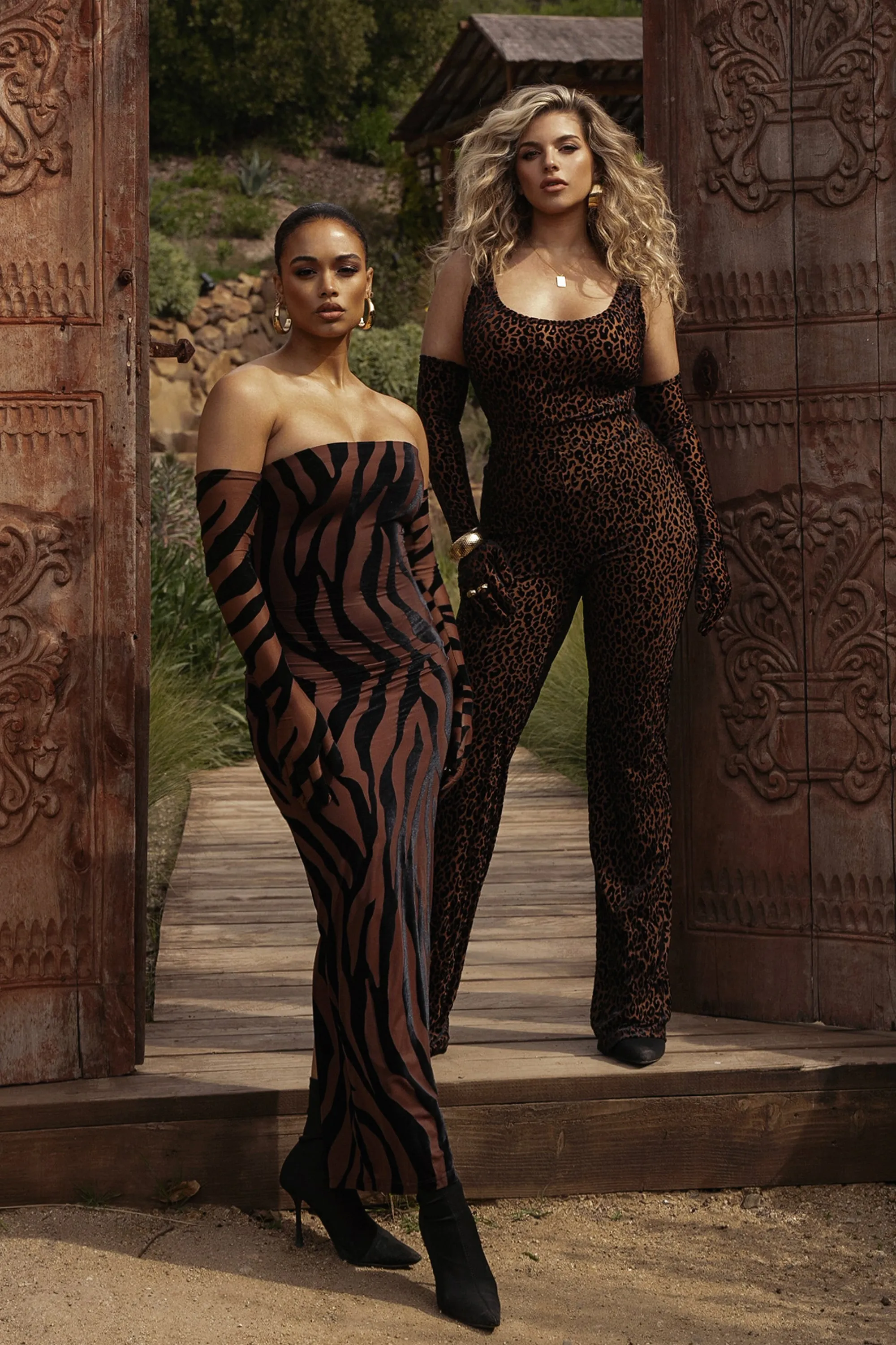 Pecan In Her Element Midi Dress sold by JLUXLABEL product image thumbnail 4