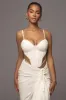 Ivory Horizon Linen Corset sold by JLUXLABEL