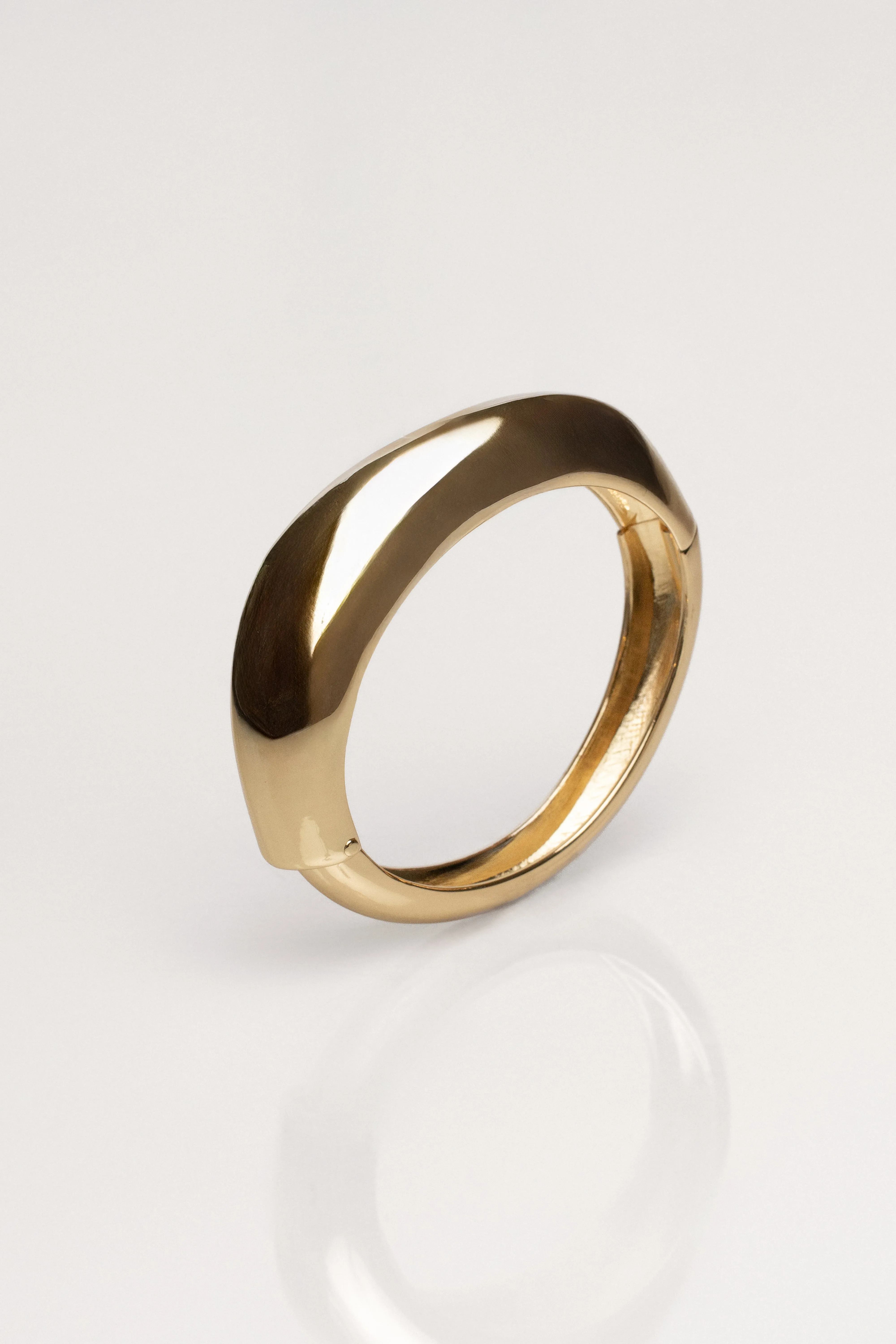 Gold Jenna Hinge Bracelet sold by JLUXLABEL