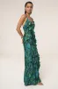 Green Tropic Muse Maxi Dress sold by JLUXLABEL