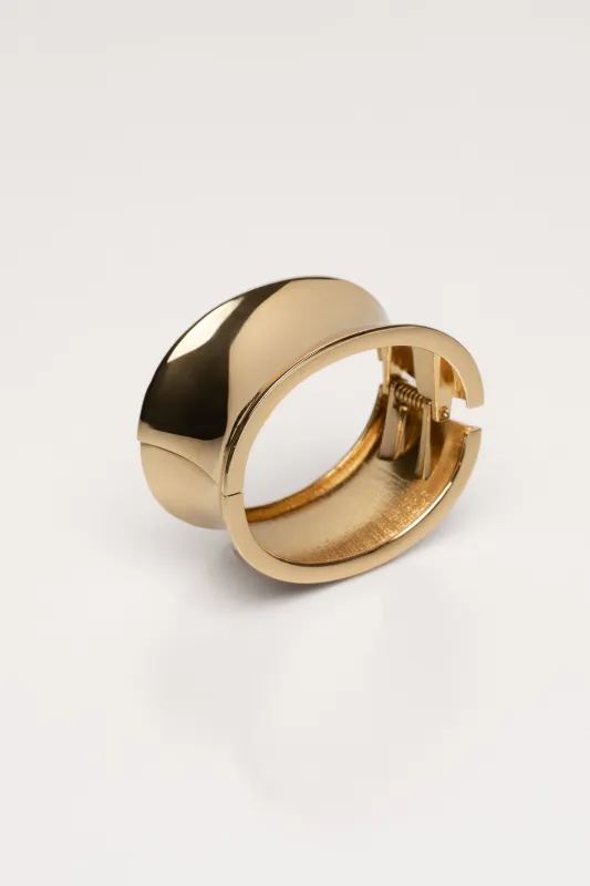 Gold Kelly Hinge Bracelet sold by JLUXLABEL