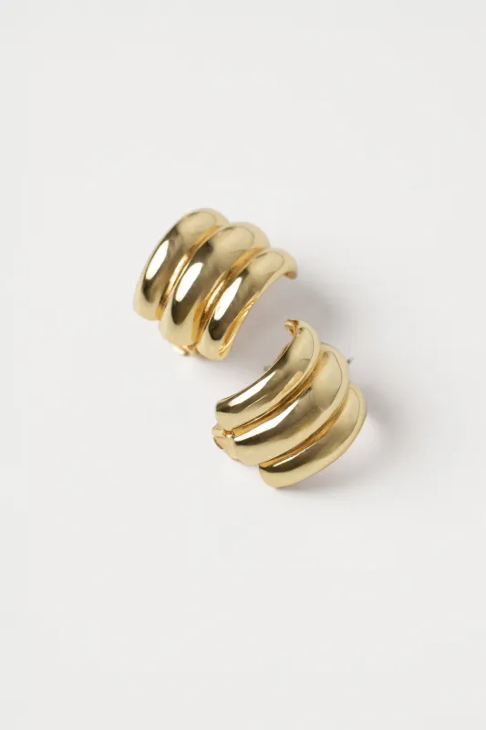 Gold Radiance Earrings sold by JLUXLABEL