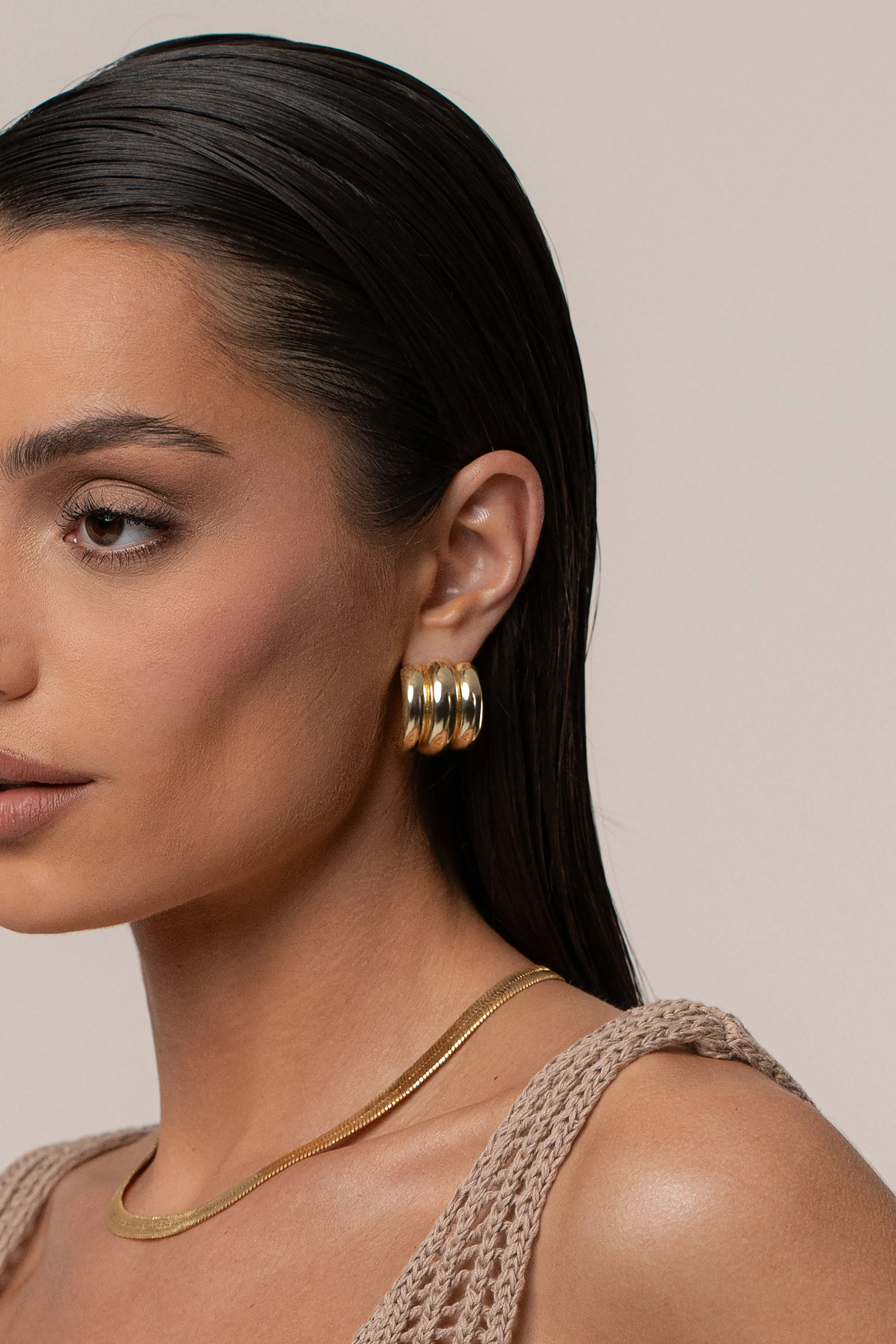 Gold Radiance Earrings sold by JLUXLABEL product image thumbnail 2