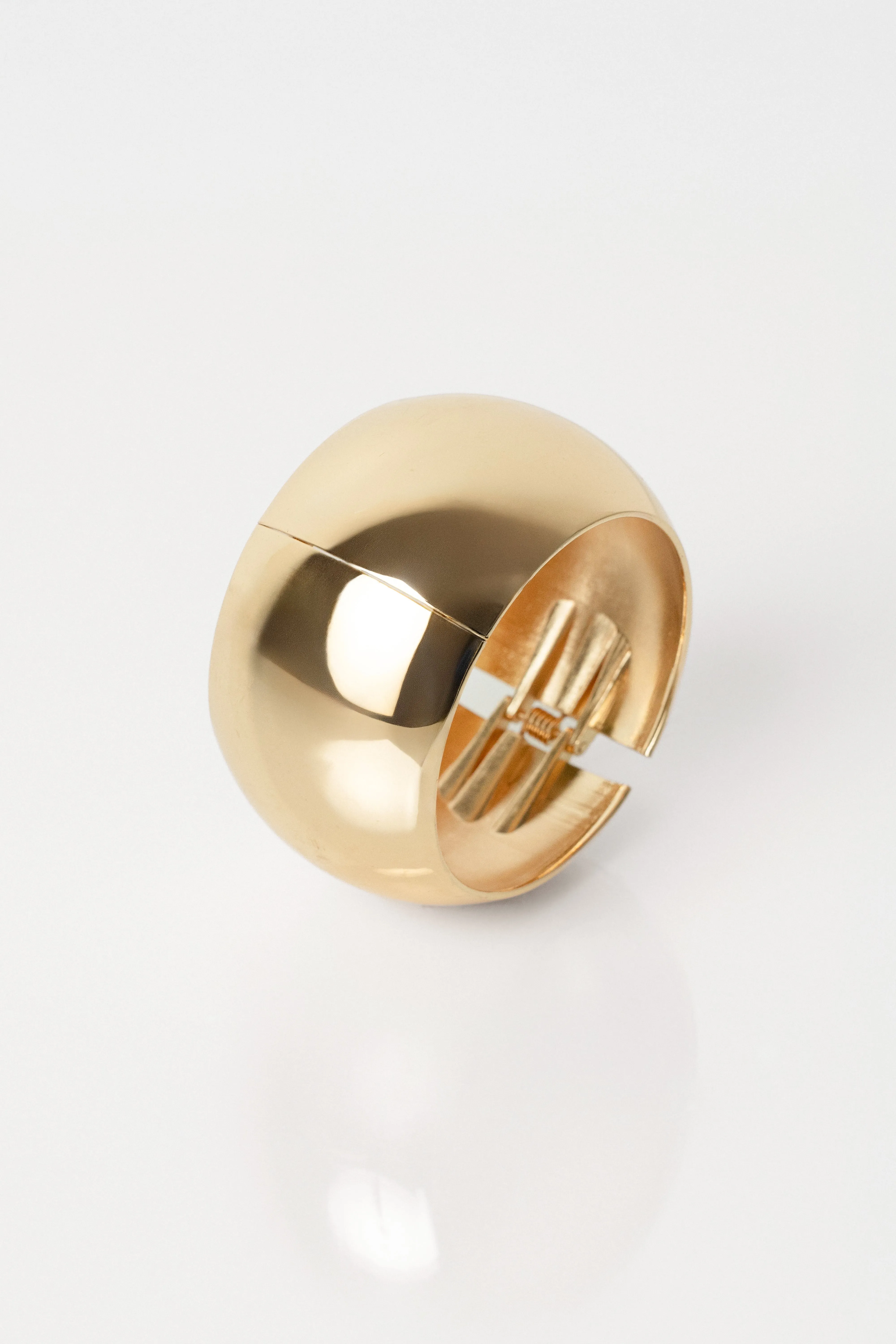 Gold Classic Shine Hinge Bracelet sold by JLUXLABEL product image thumbnail 4