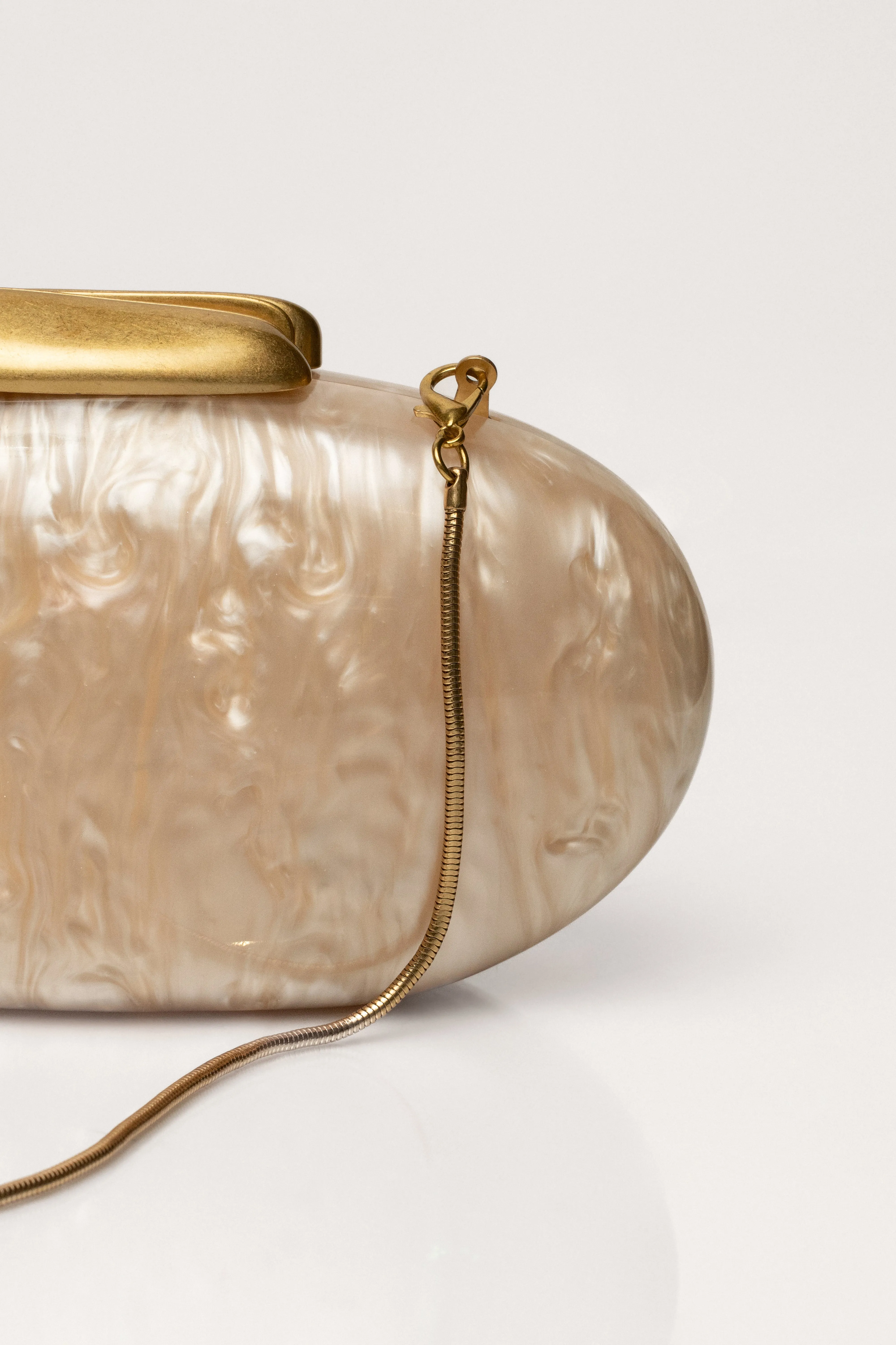 Beige Sirena Pearl Clutch sold by JLUXLABEL product image thumbnail 2