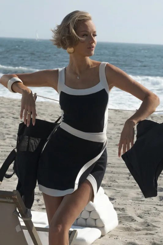 Black/Milk Coast Is Clear Skirt Set sold by JLUXLABEL