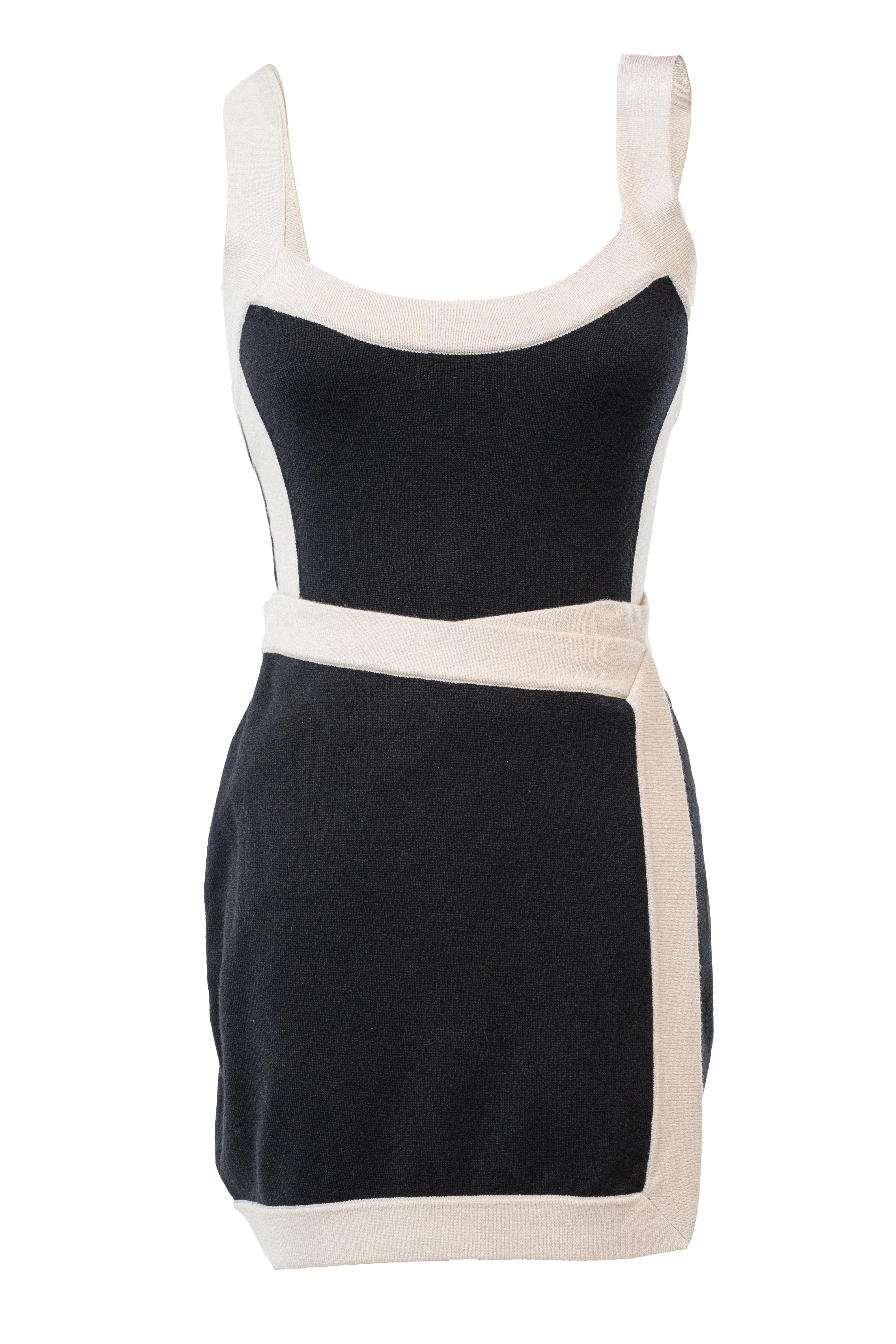 Black/Milk Coast Is Clear Skirt Set sold by JLUXLABEL product image thumbnail 4