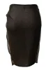 Black Dreamscape Lurex Knit Mini Skirt sold by JLUXLABEL