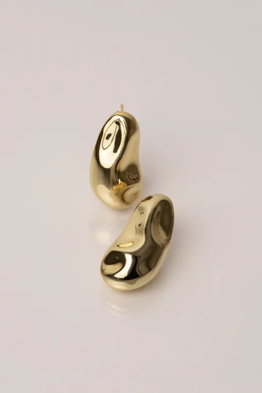 Gold Tess Earrings sold by JLUXLABEL