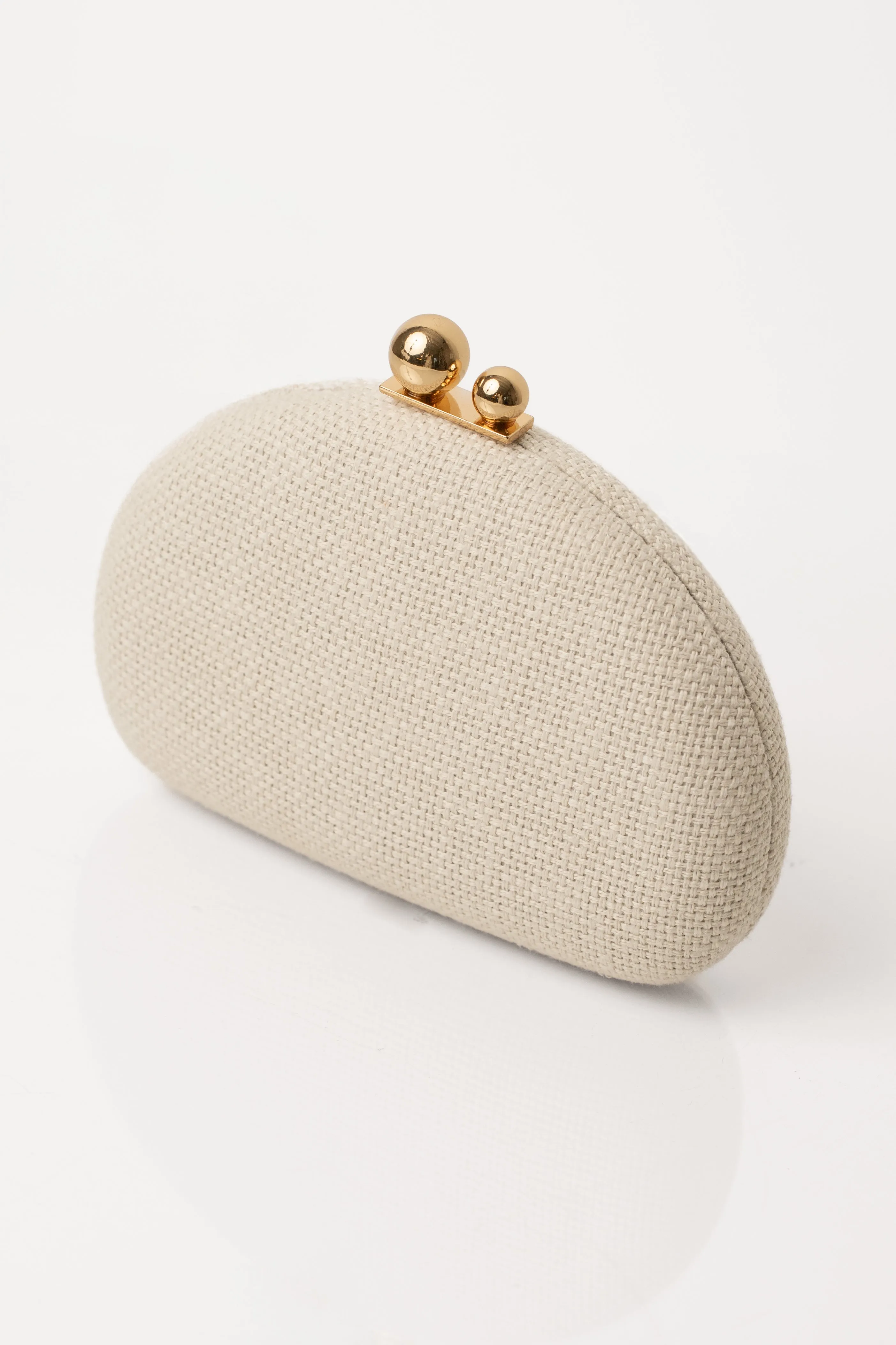Ivory Solar Escape Clutch sold by JLUXLABEL product image thumbnail 4