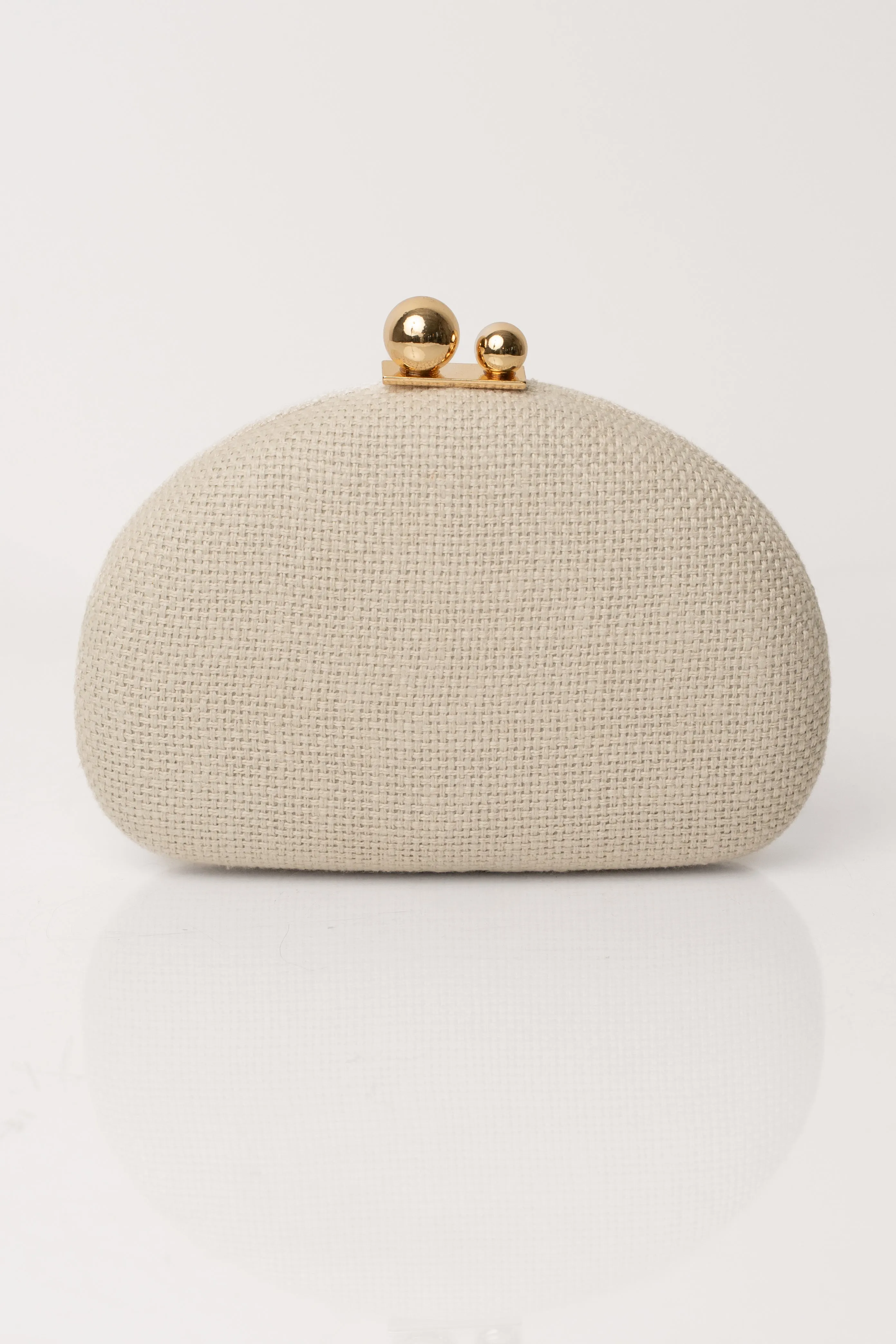 Ivory Solar Escape Clutch sold by JLUXLABEL product image thumbnail 2