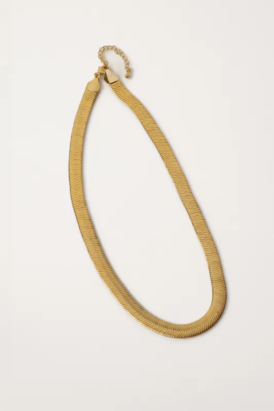 Gold Reyes Chain Necklace sold by JLUXLABEL