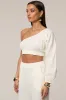 Ivory Coastal Tide Pant Set sold by JLUXLABEL