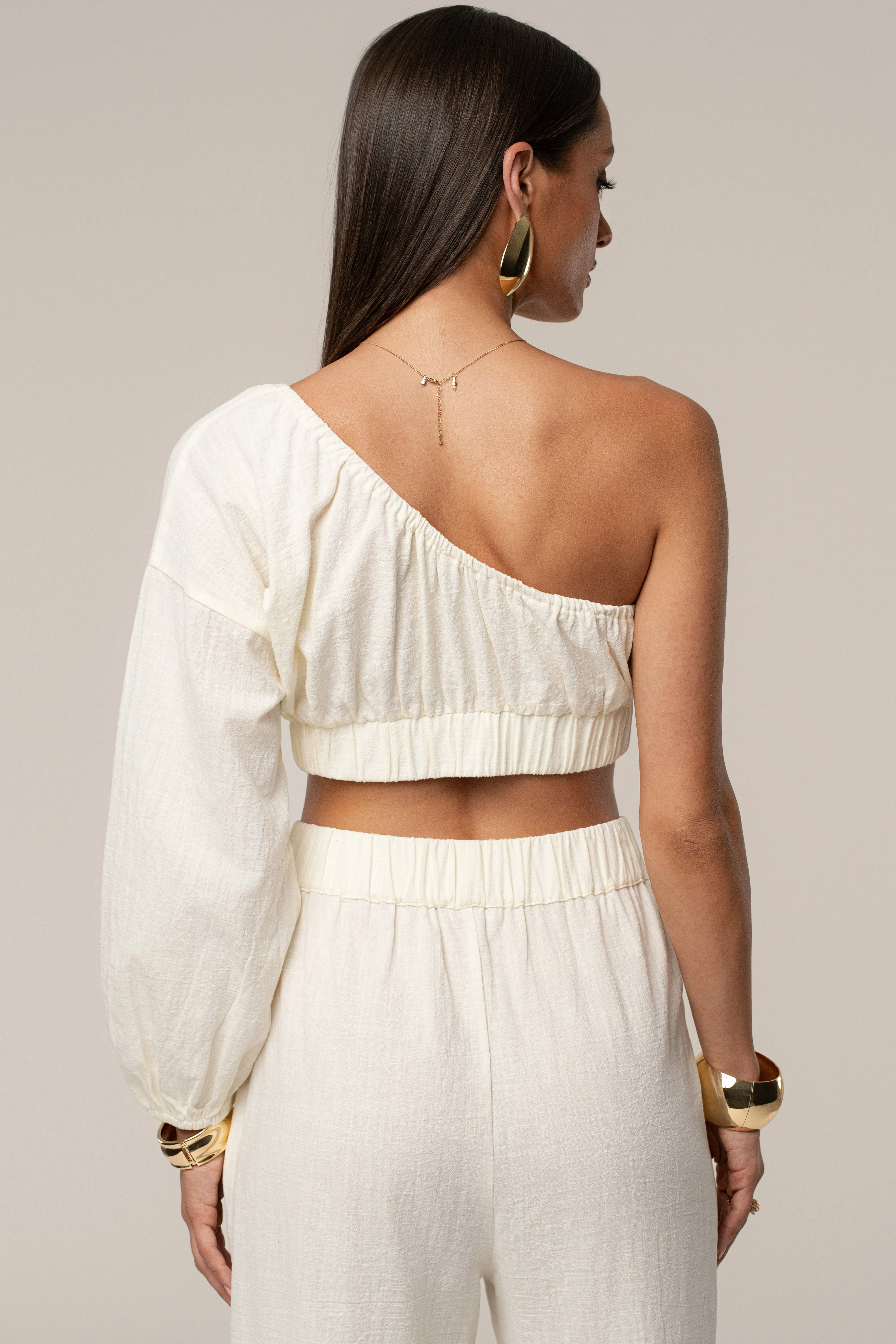 Ivory Coastal Tide Pant Set sold by JLUXLABEL product image thumbnail 5