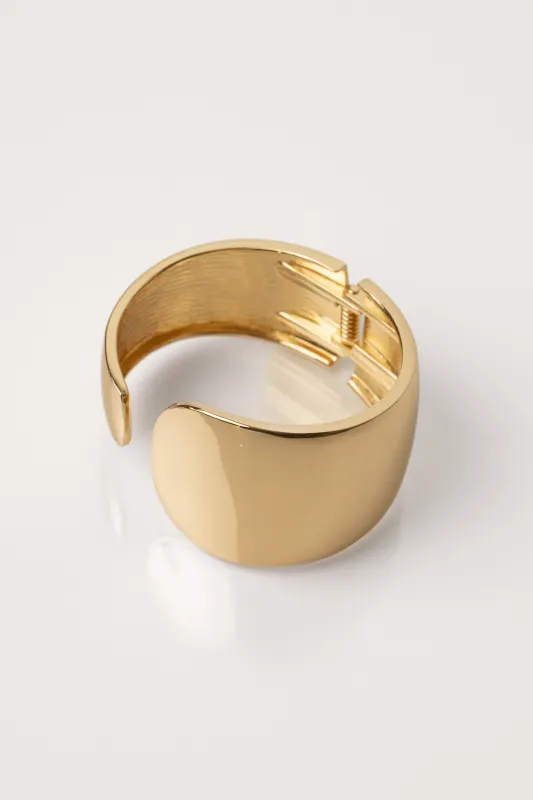 Gold Tori Hinge Bracelet sold by JLUXLABEL