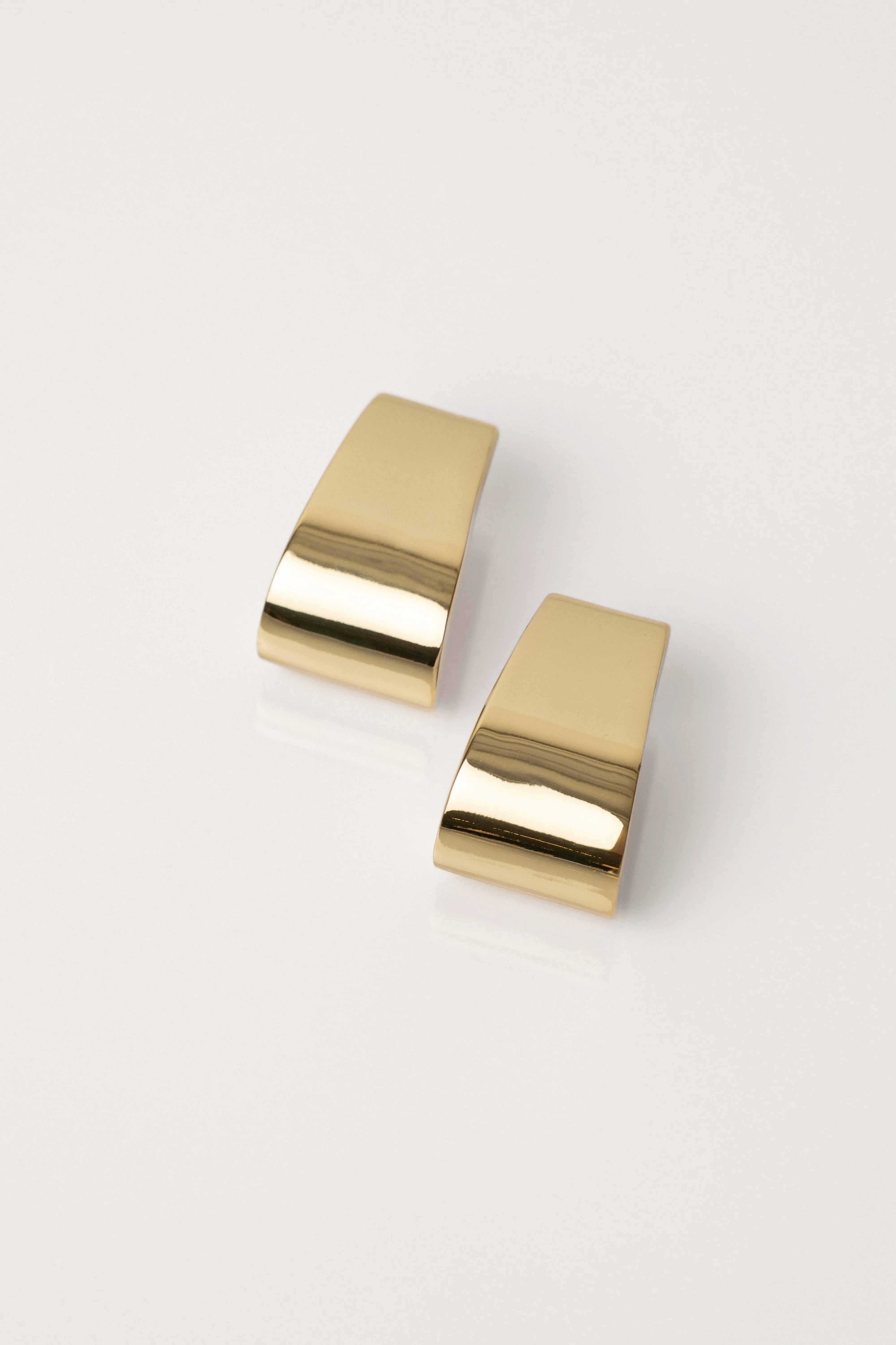 Gold Morgan Earrings sold by JLUXLABEL