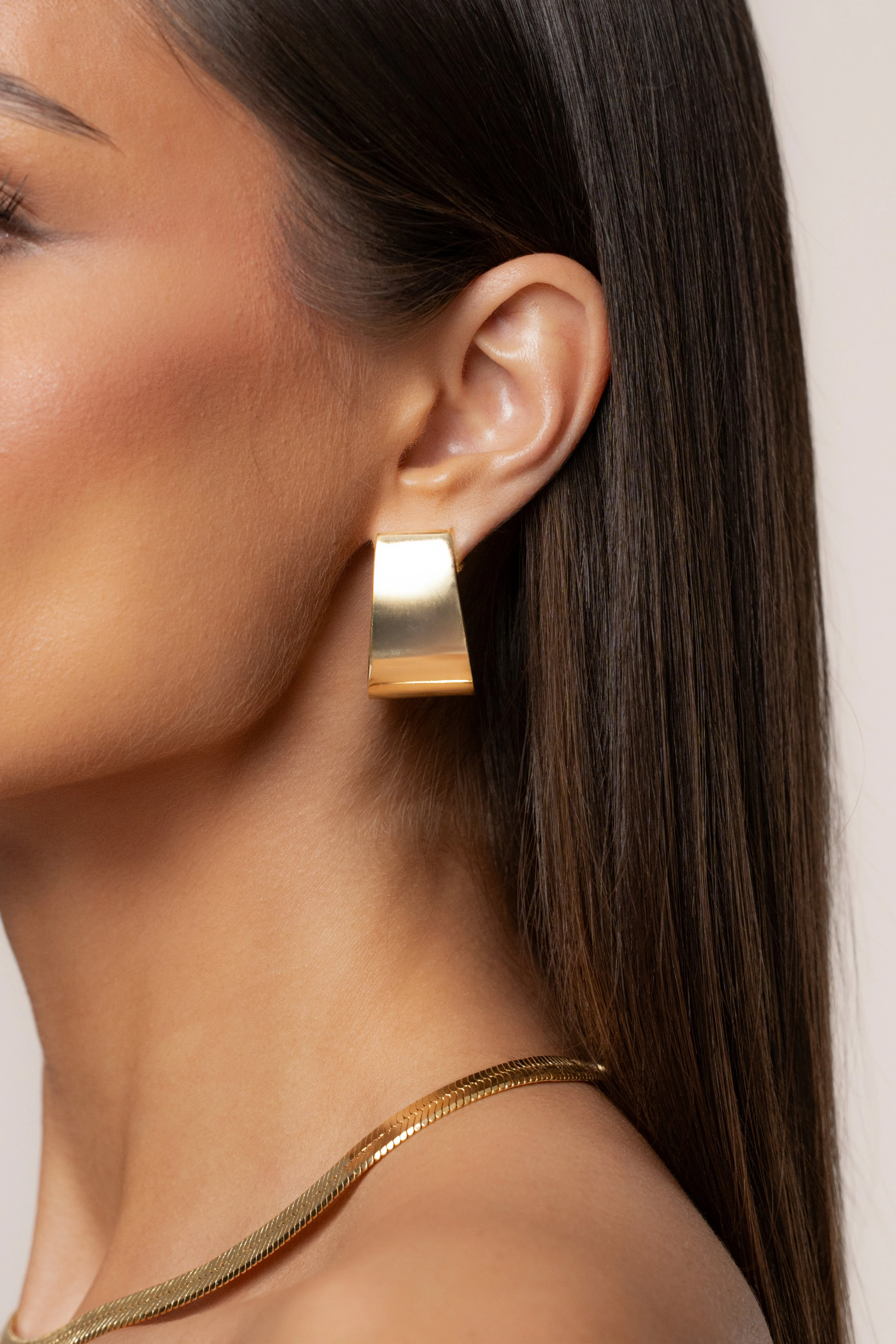 Gold Morgan Earrings sold by JLUXLABEL product image thumbnail 2
