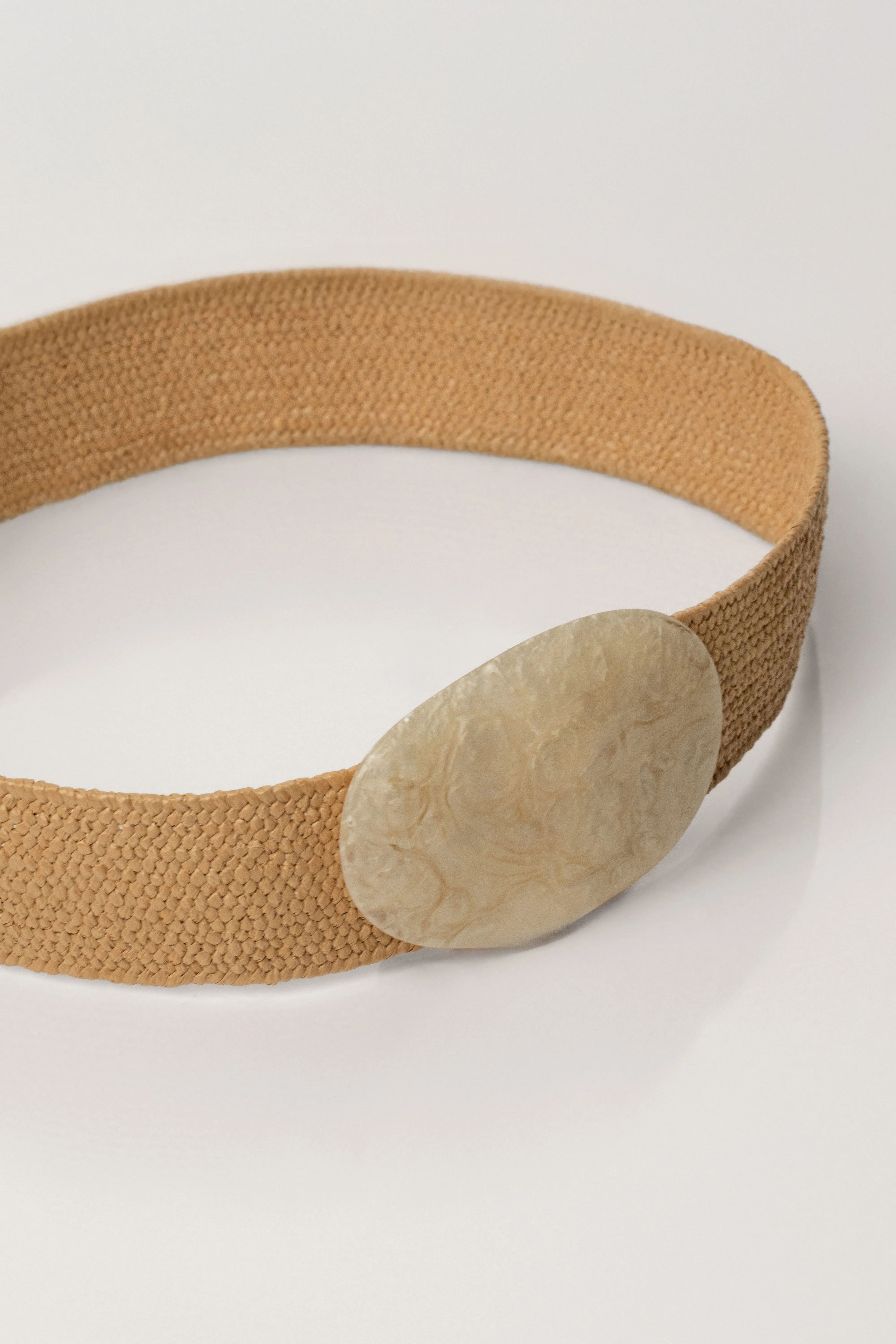 Khaki New Coast Contour Belt sold by JLUXLABEL product image thumbnail 2