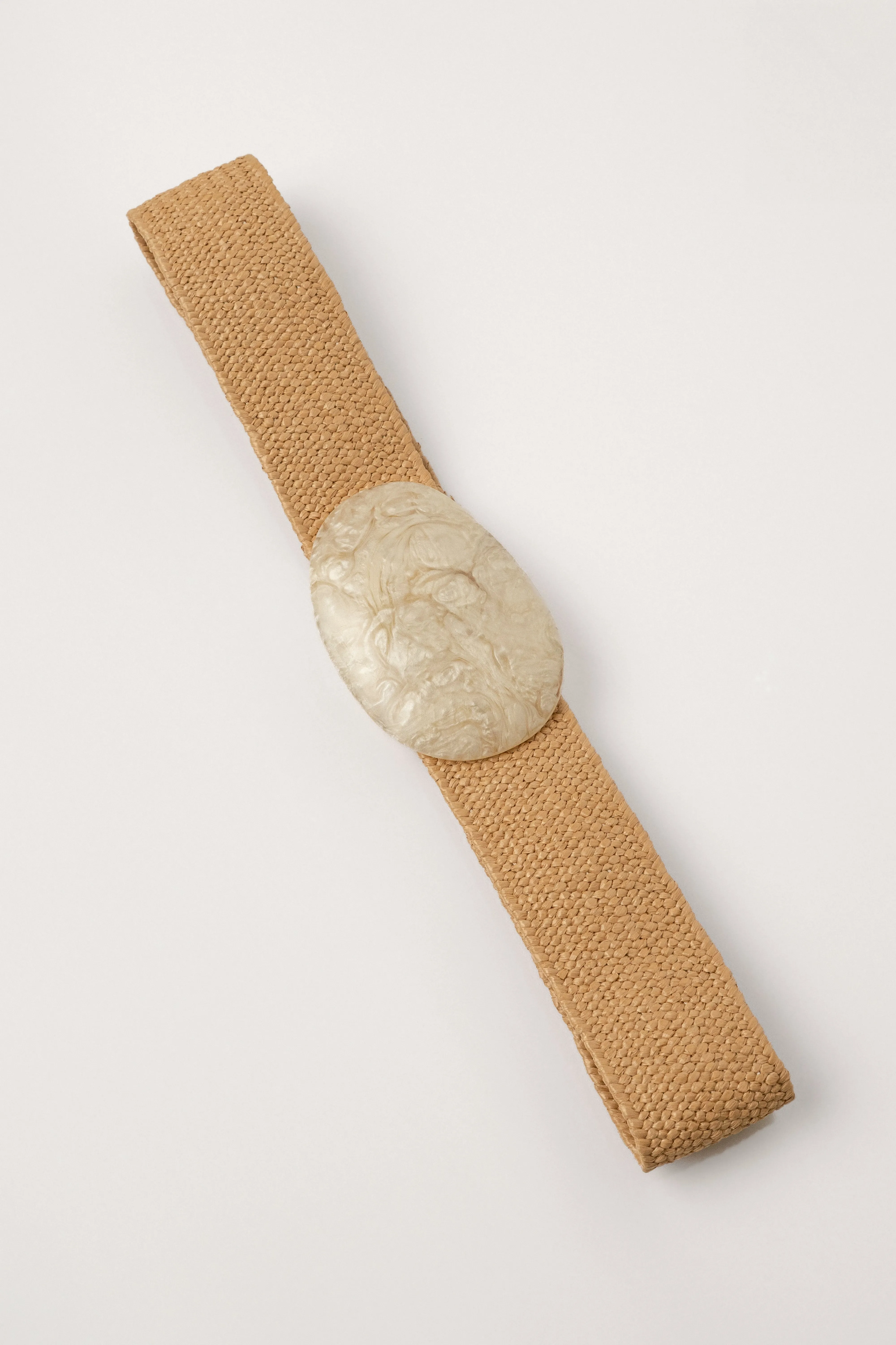 Khaki New Coast Contour Belt sold by JLUXLABEL