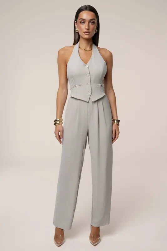 Grey Serene Pant Set sold by JLUXLABEL