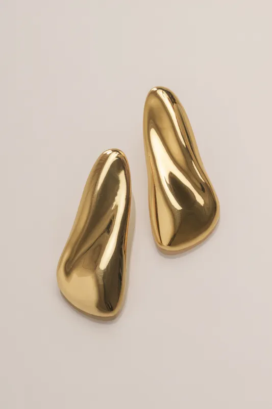Gold Echo Earrings sold by JLUXLABEL