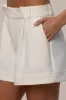Ivory Soft Breeze Woven Shorts sold by JLUXLABEL