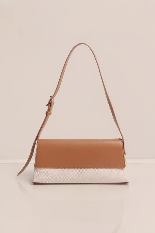 Beige Hudson Shoulder Bag sold by JLUXLABEL