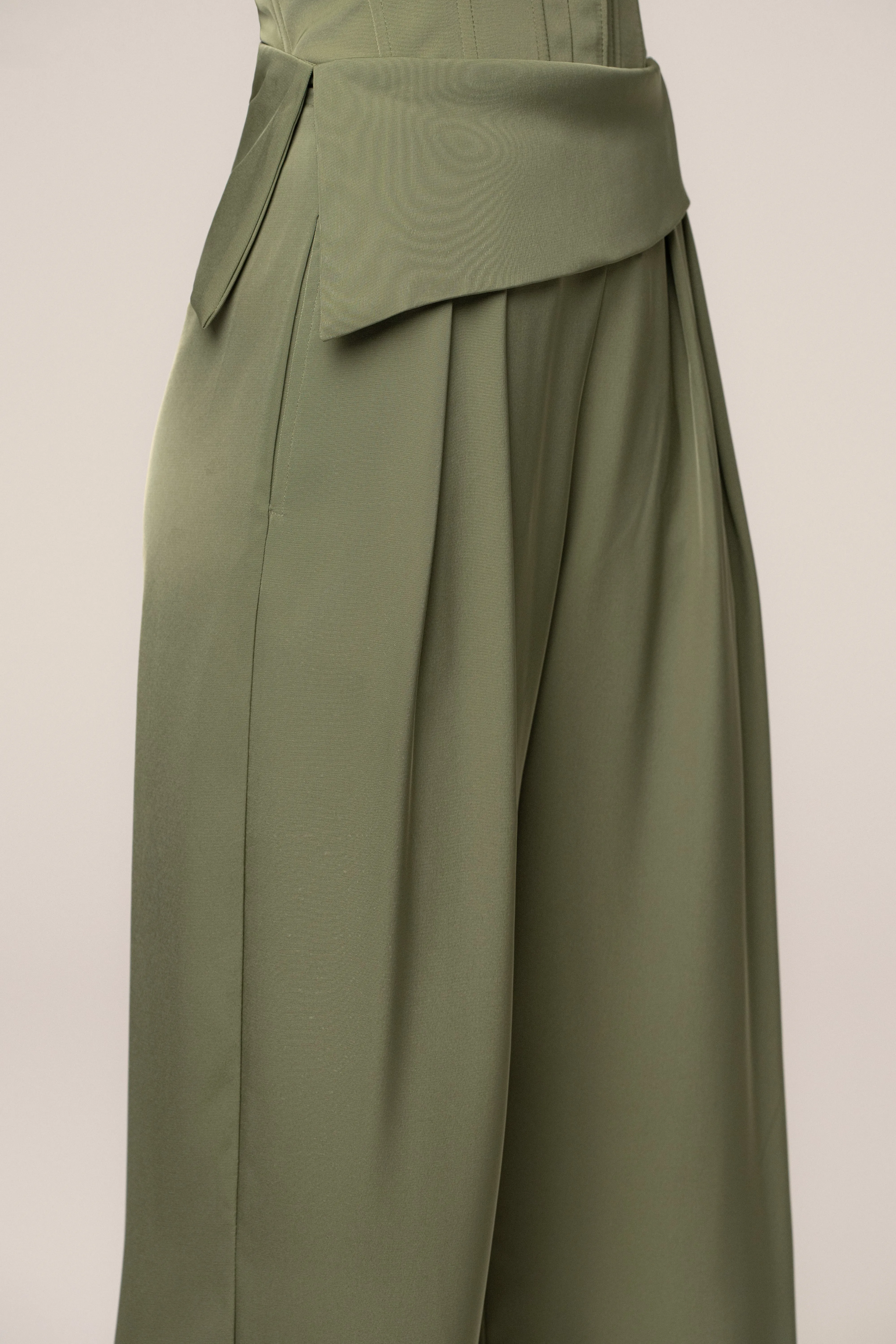 Olive Executive Trousers sold by JLUXLABEL product image thumbnail 5