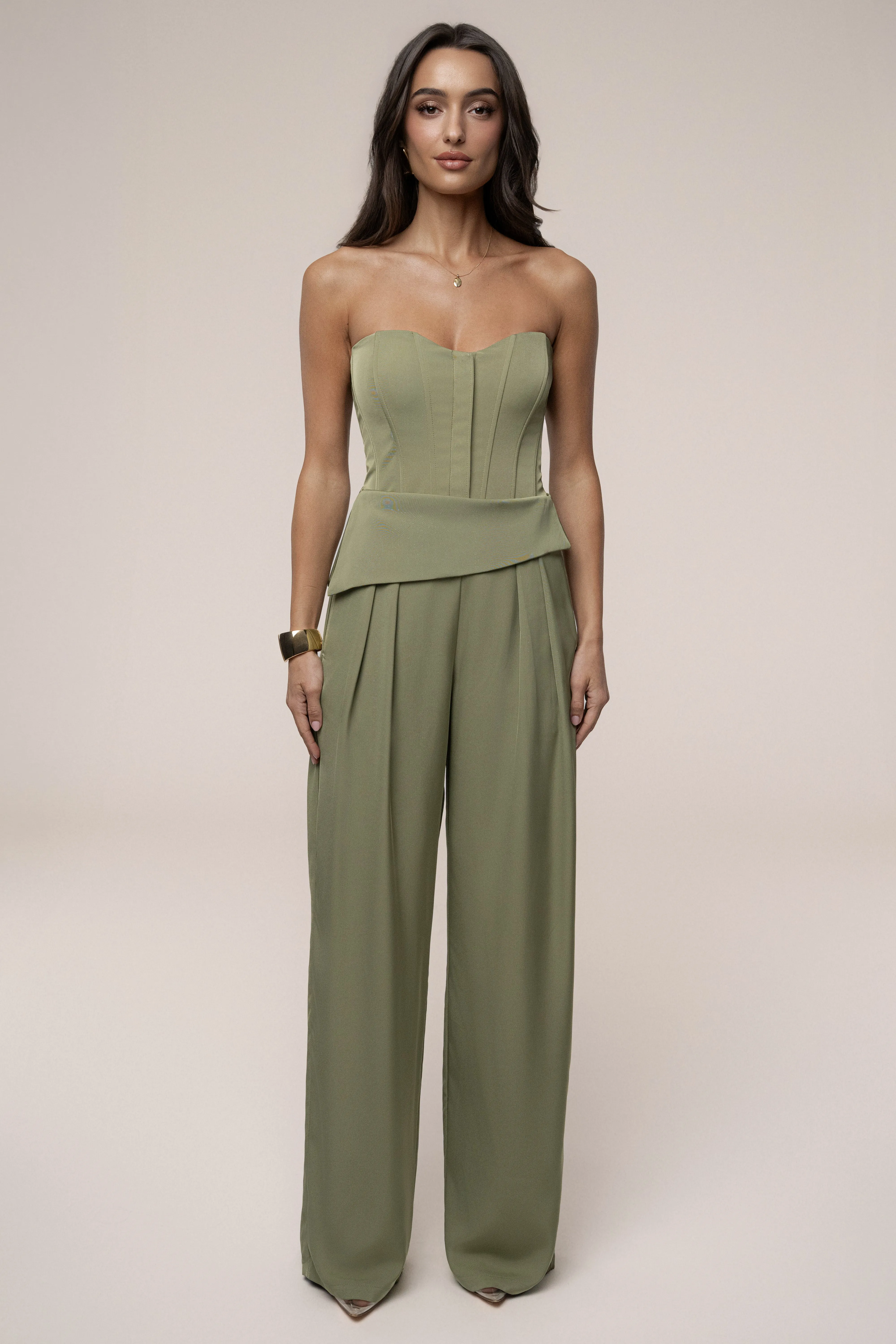 Olive Executive Trousers sold by JLUXLABEL