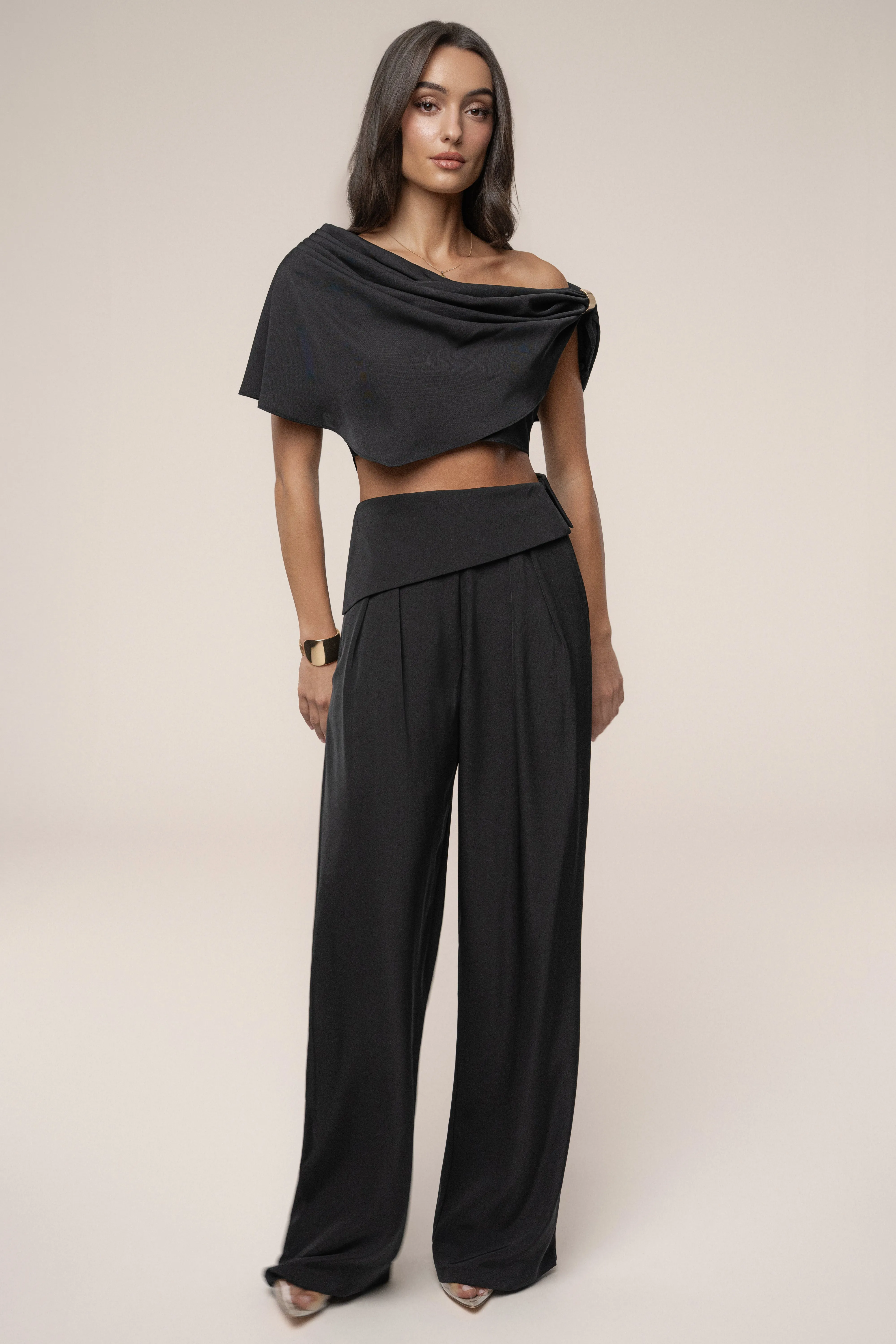 Black Executive Trousers sold by JLUXLABEL product image thumbnail 5