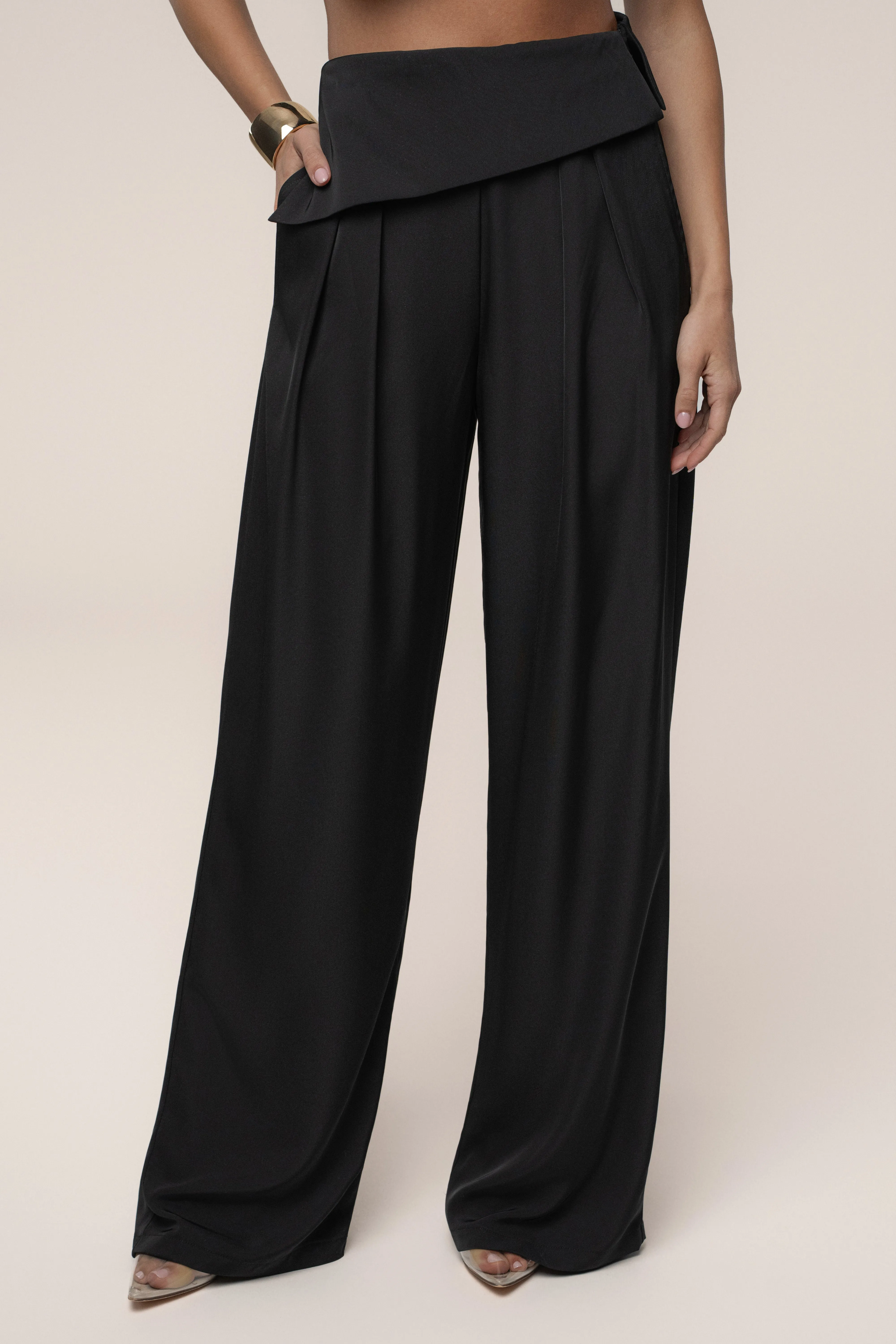 Black Executive Trousers sold by JLUXLABEL product image thumbnail 2