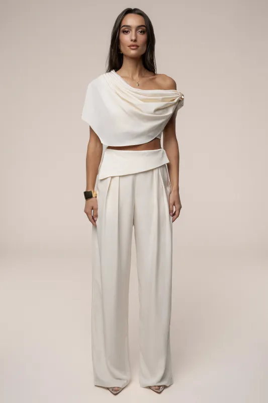 Buttercream Executive Trousers sold by JLUXLABEL