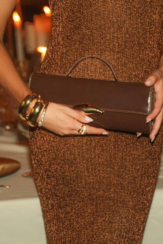 Brown Romy Handbag sold by JLUXLABEL