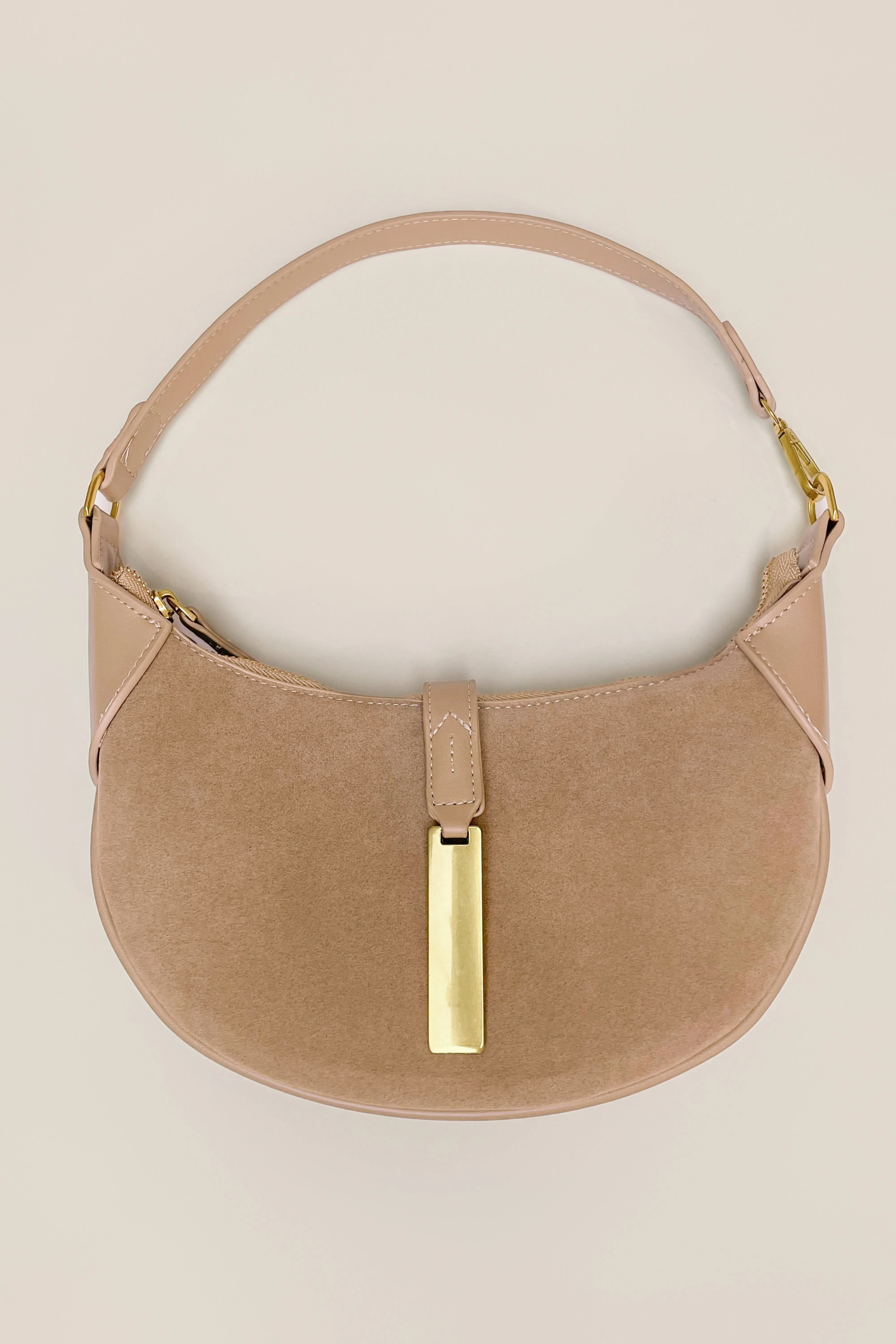 Beige Bria Crossbody Bag sold by JLUXLABEL