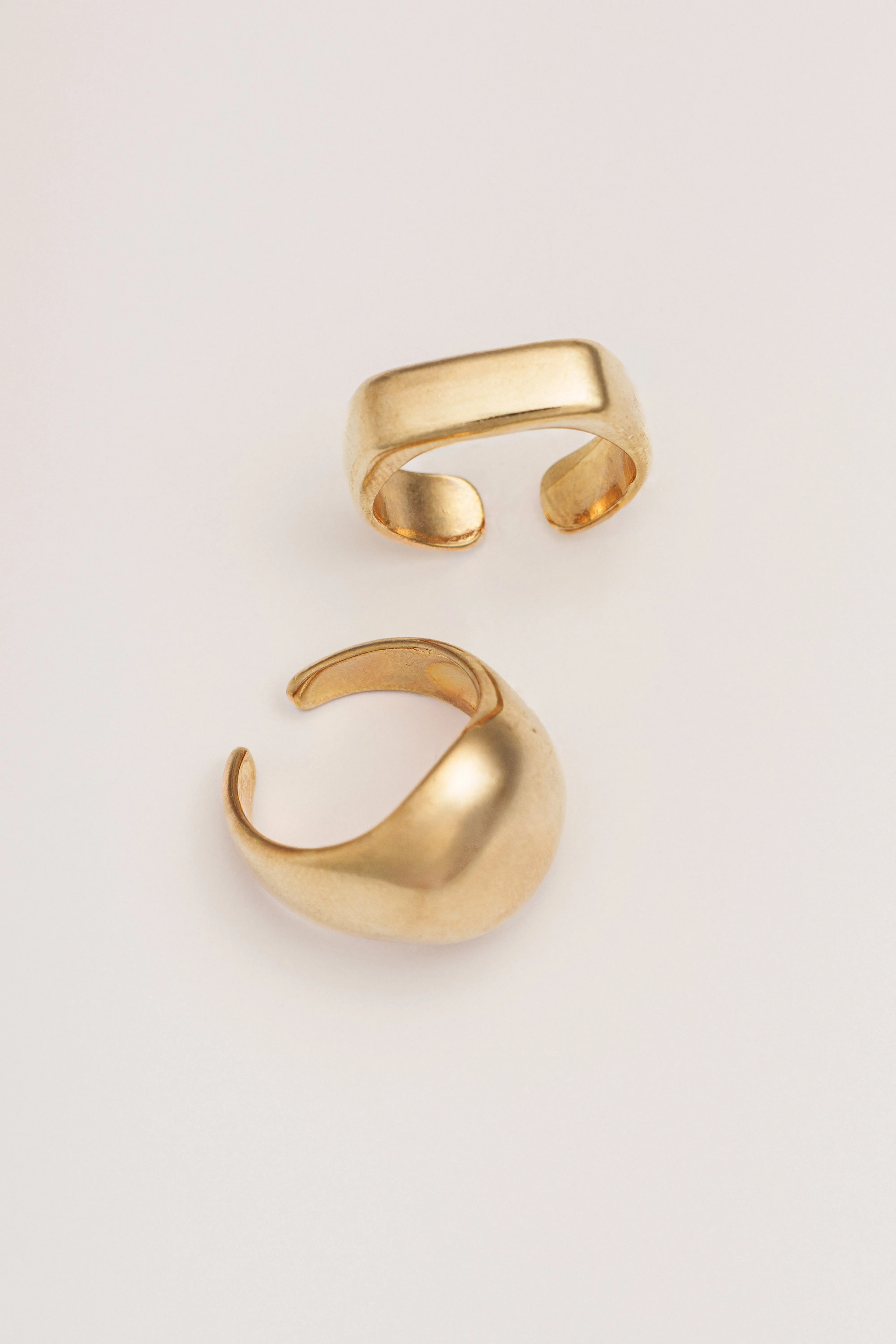 Gold Sera Ring Set sold by JLUXLABEL