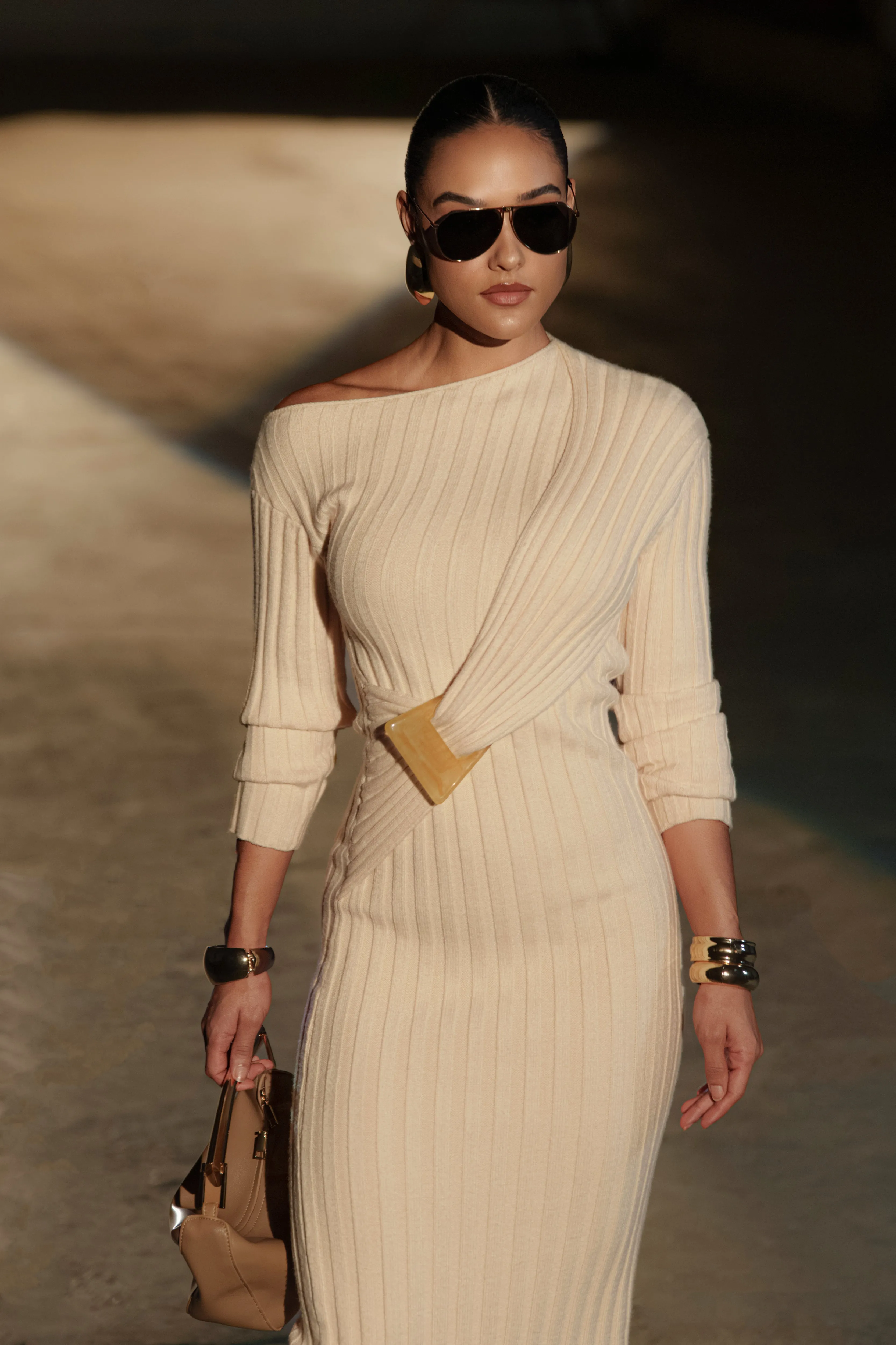 Ivory Auttomn Maxi Dress sold by JLUXLABEL product image thumbnail 2