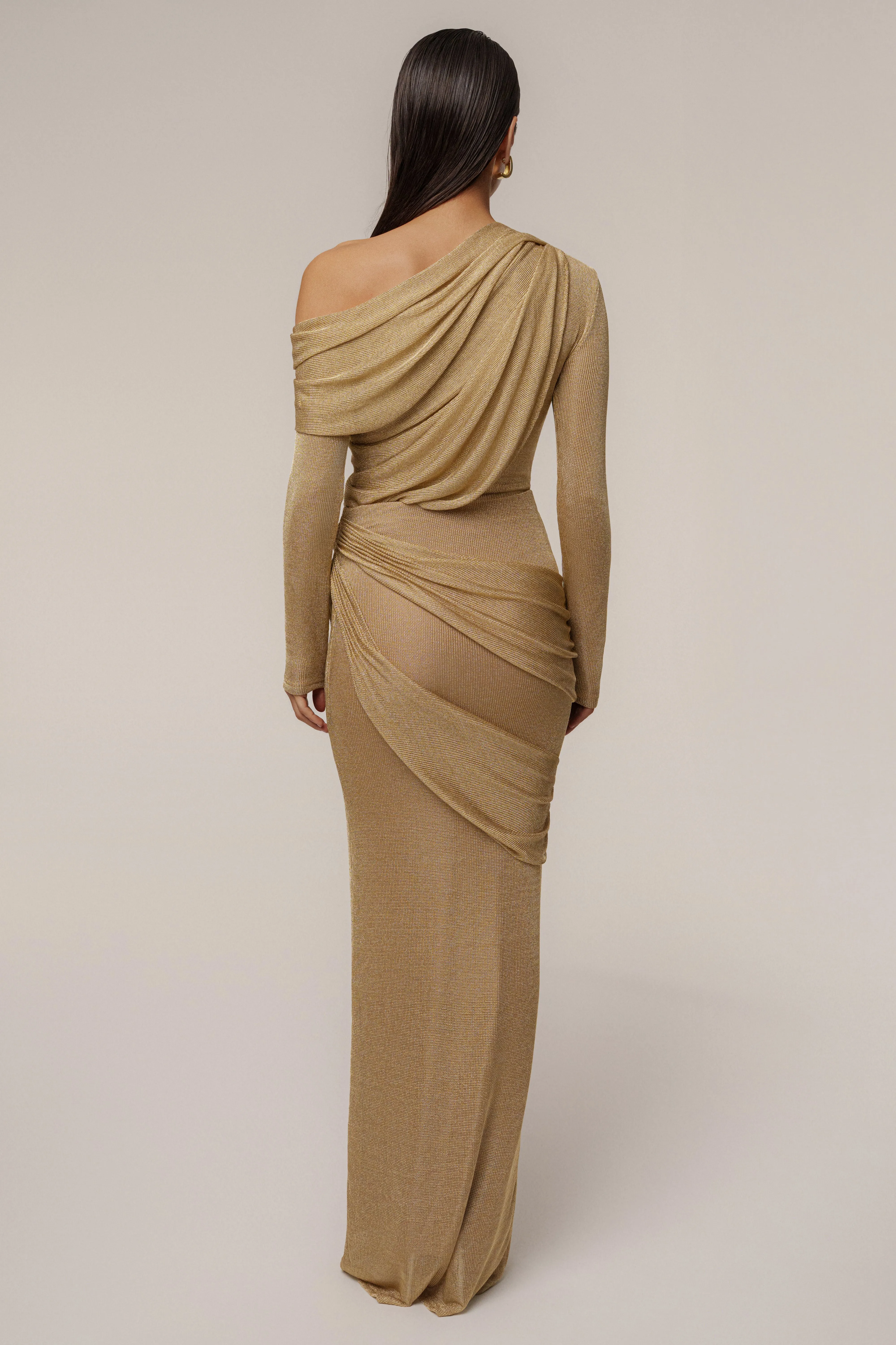 Gold Opulent Metallic Bodysuit sold by JLUXLABEL product image thumbnail 5