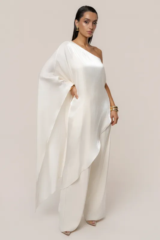 Champagne Cher Iridescent Top sold by JLUXLABEL