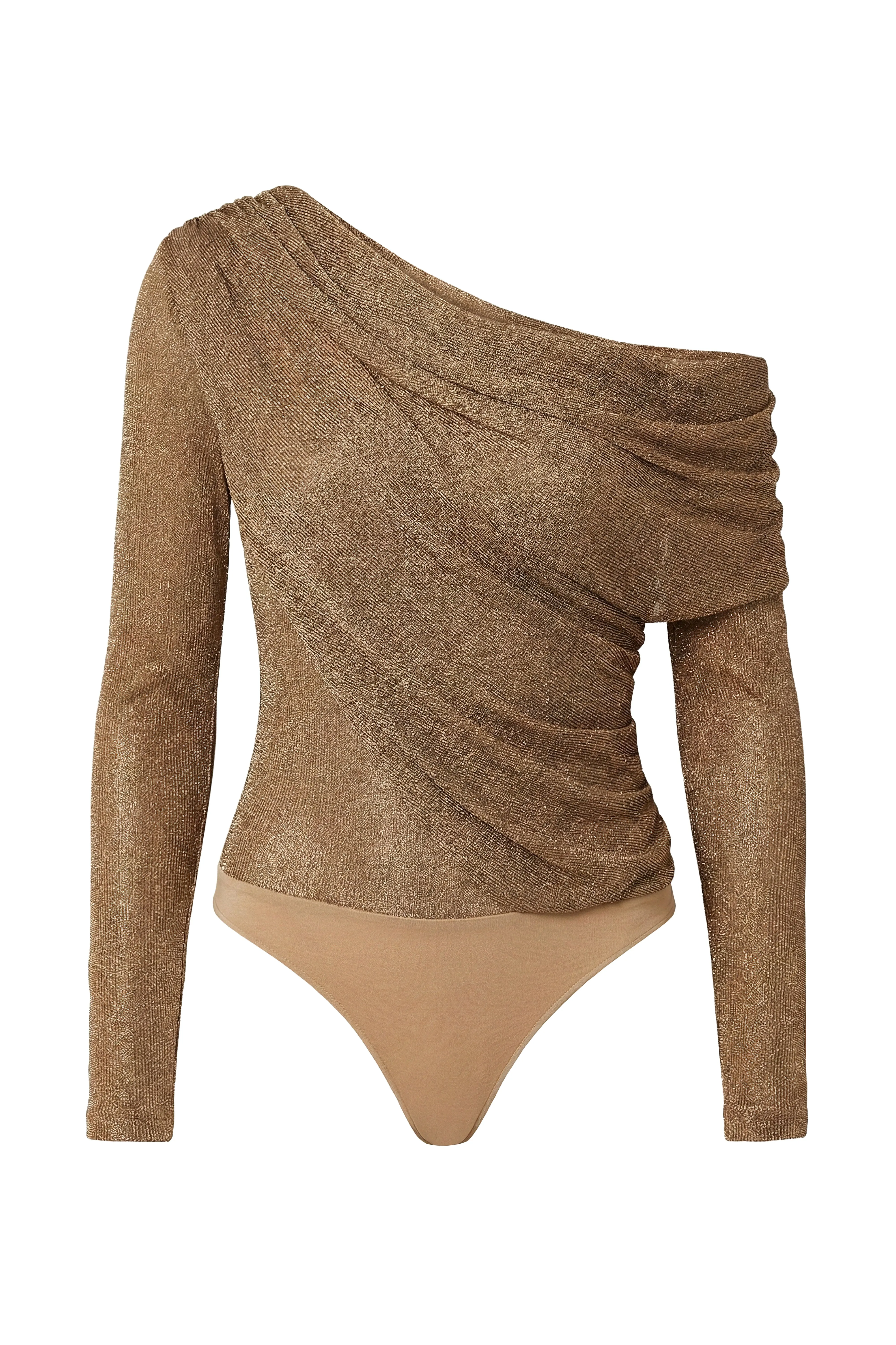 Bronze Opulent Metallic Bodysuit sold by JLUXLABEL product image thumbnail 3