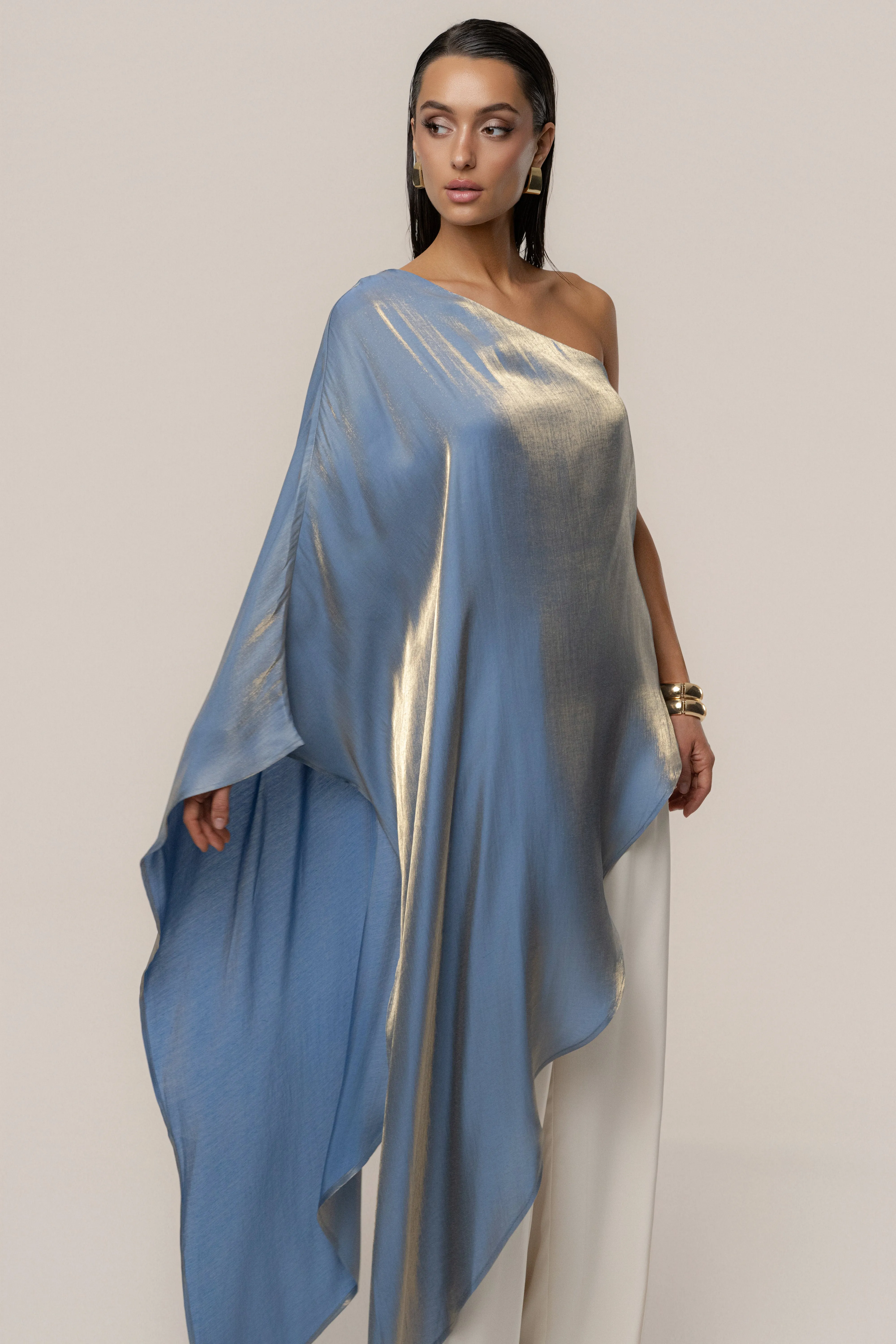 Blue Cher Iridescent Top sold by JLUXLABEL product image thumbnail 4