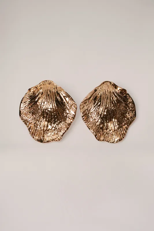 Gold Zadie Earrings sold by JLUXLABEL