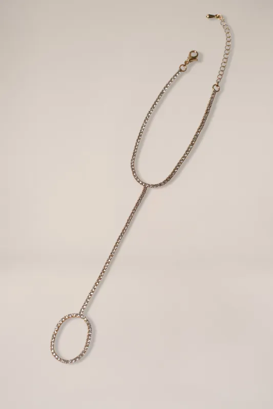 Gold Lumina Hand Chain sold by JLUXLABEL