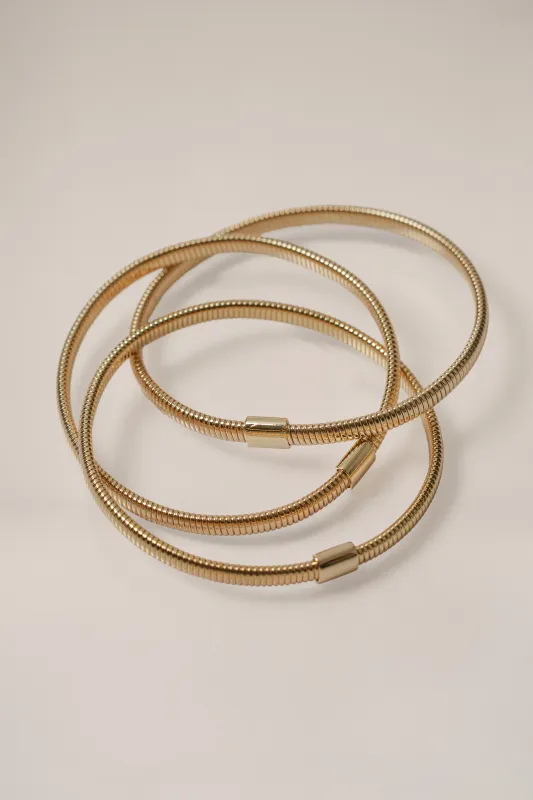 Gold  Elle Bracelet Set sold by JLUXLABEL
